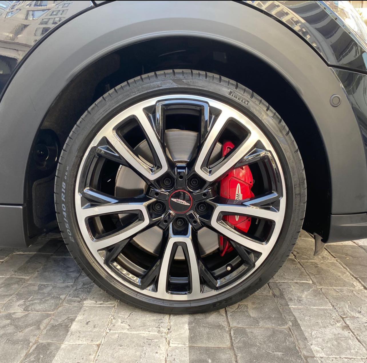 Got 205/40 r18 on my 2018 jcw wanting to know if anyone has gone
