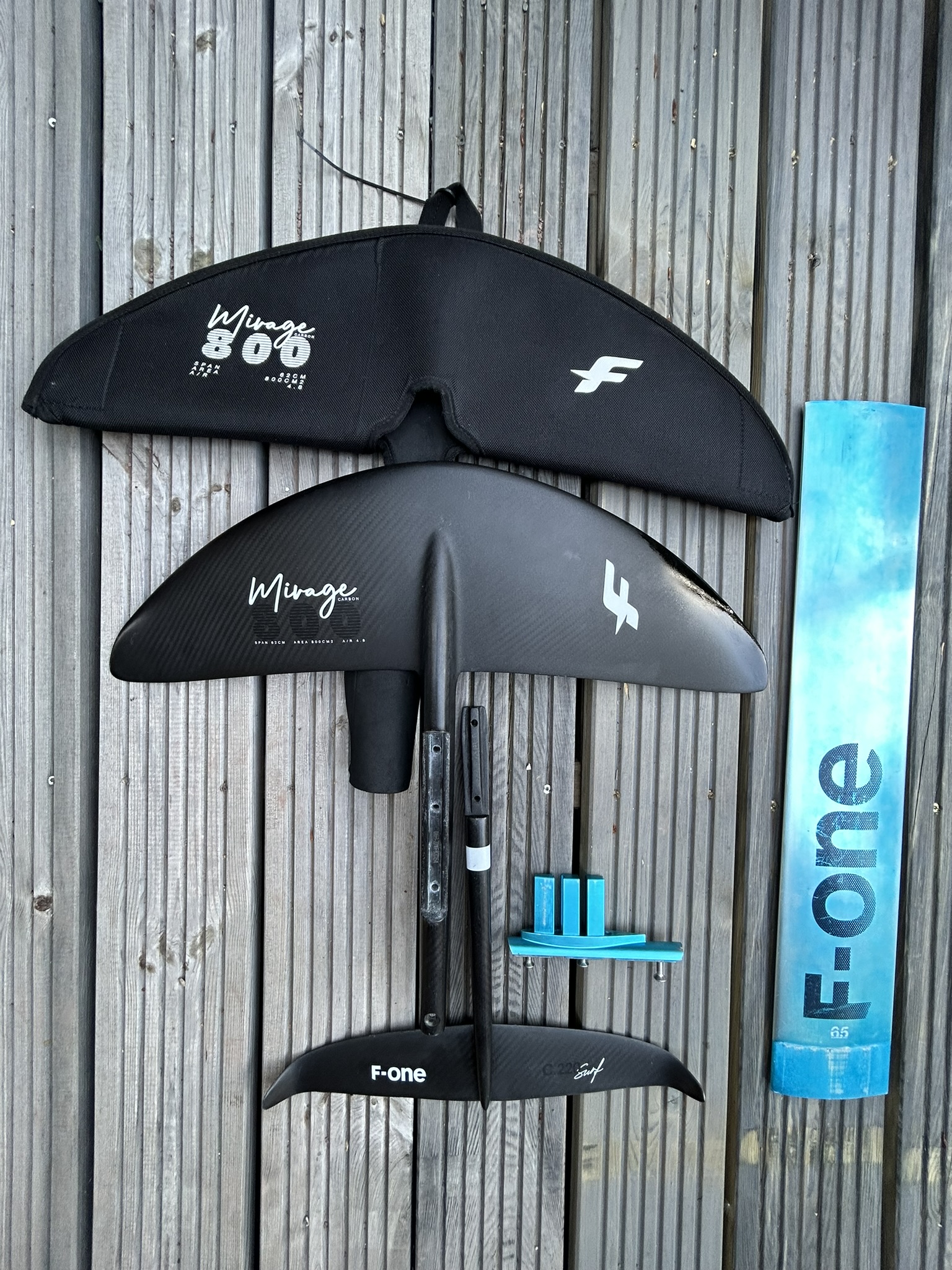 F-ONE MIRAGE PLANE Carbon FOIL 800 (Wing & kite foil)** **F-ONE 