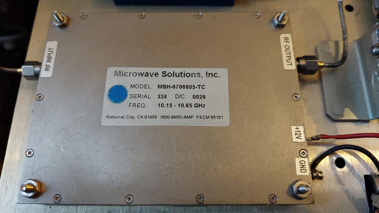 Solid state microwave oven amplifiers found