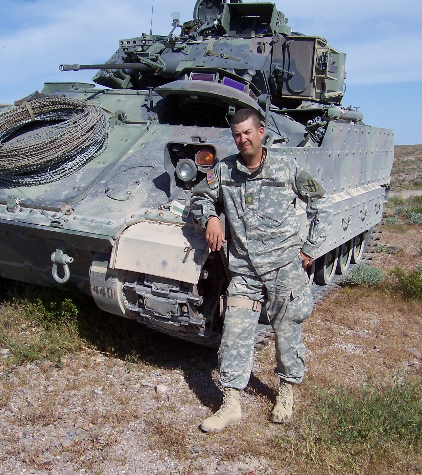 Staff Sgt. Jacob Roll is a Joint Forward Observer with 7th 