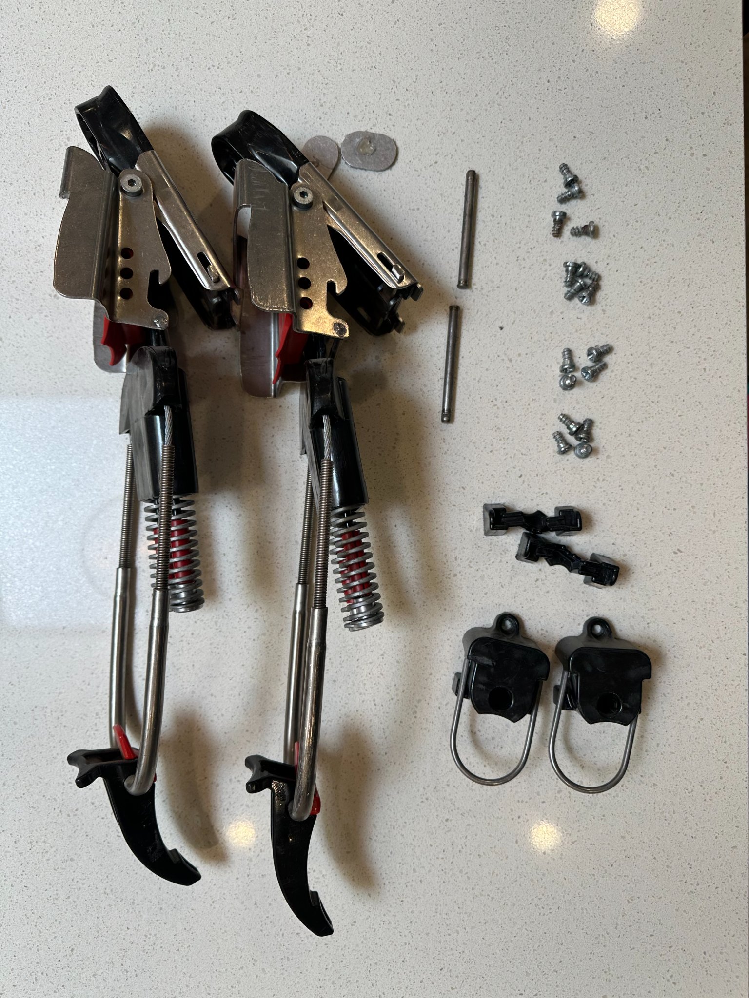For Sale: Used Large AXL Bindings. All screws and small parts 