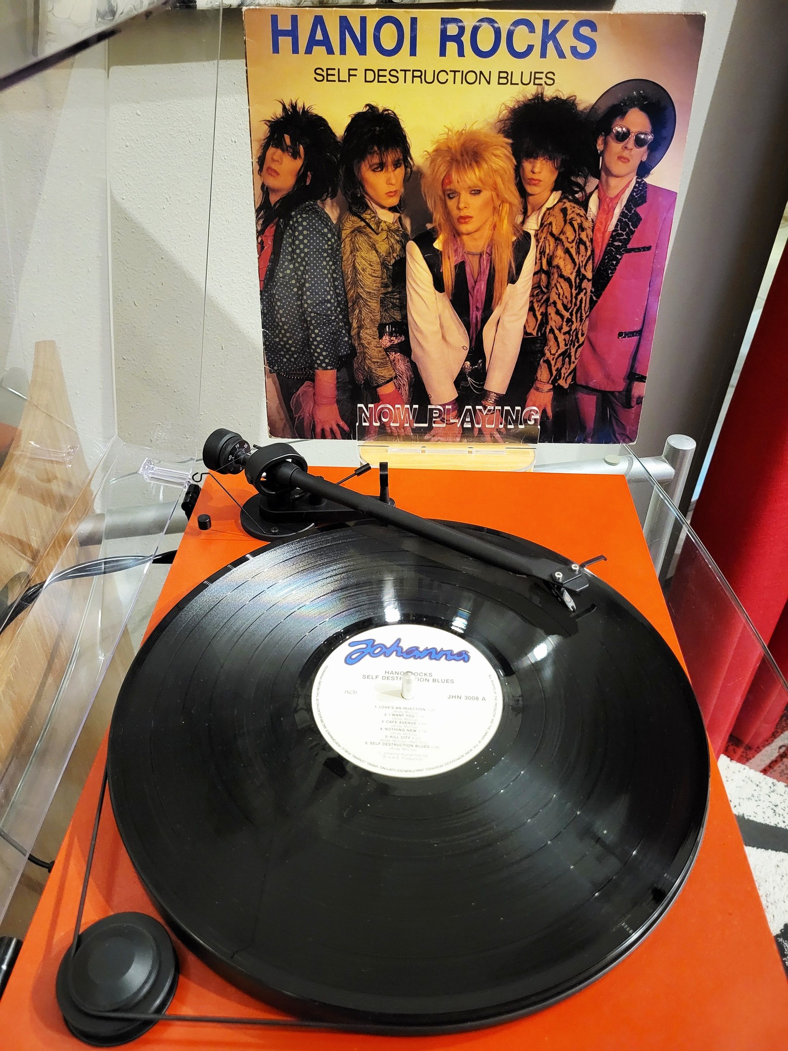 Hanoi Rocks' Self Destruction Blues album rating