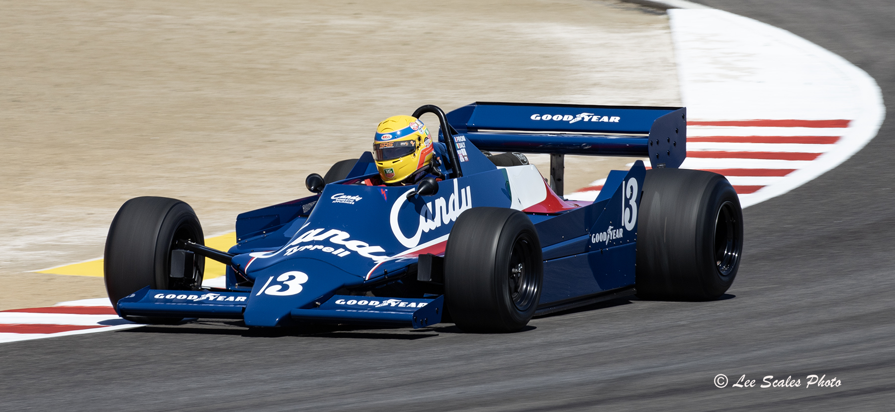 1979 Tyrrell 009 at Laguna Seca