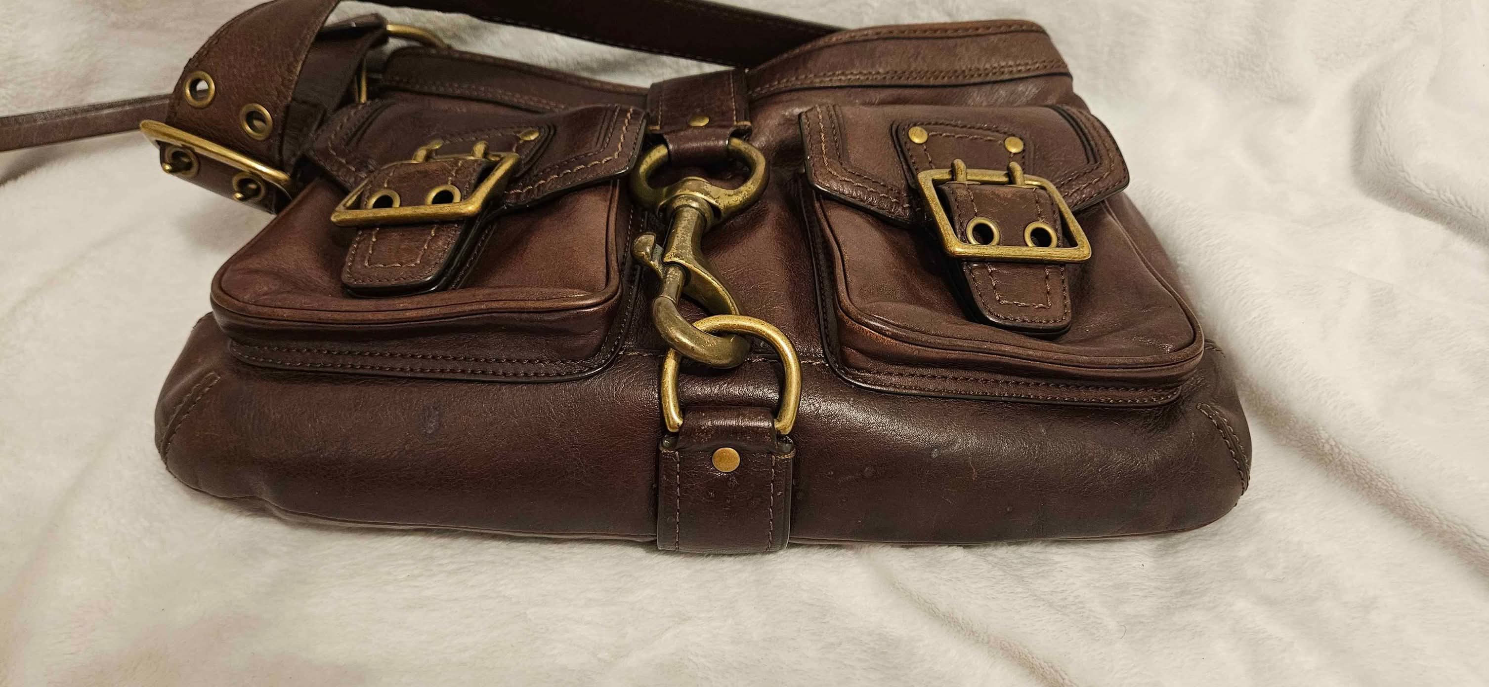 Coach Legacy Mandy Vachetta Leather Satchel #7458, a rare Limited 
