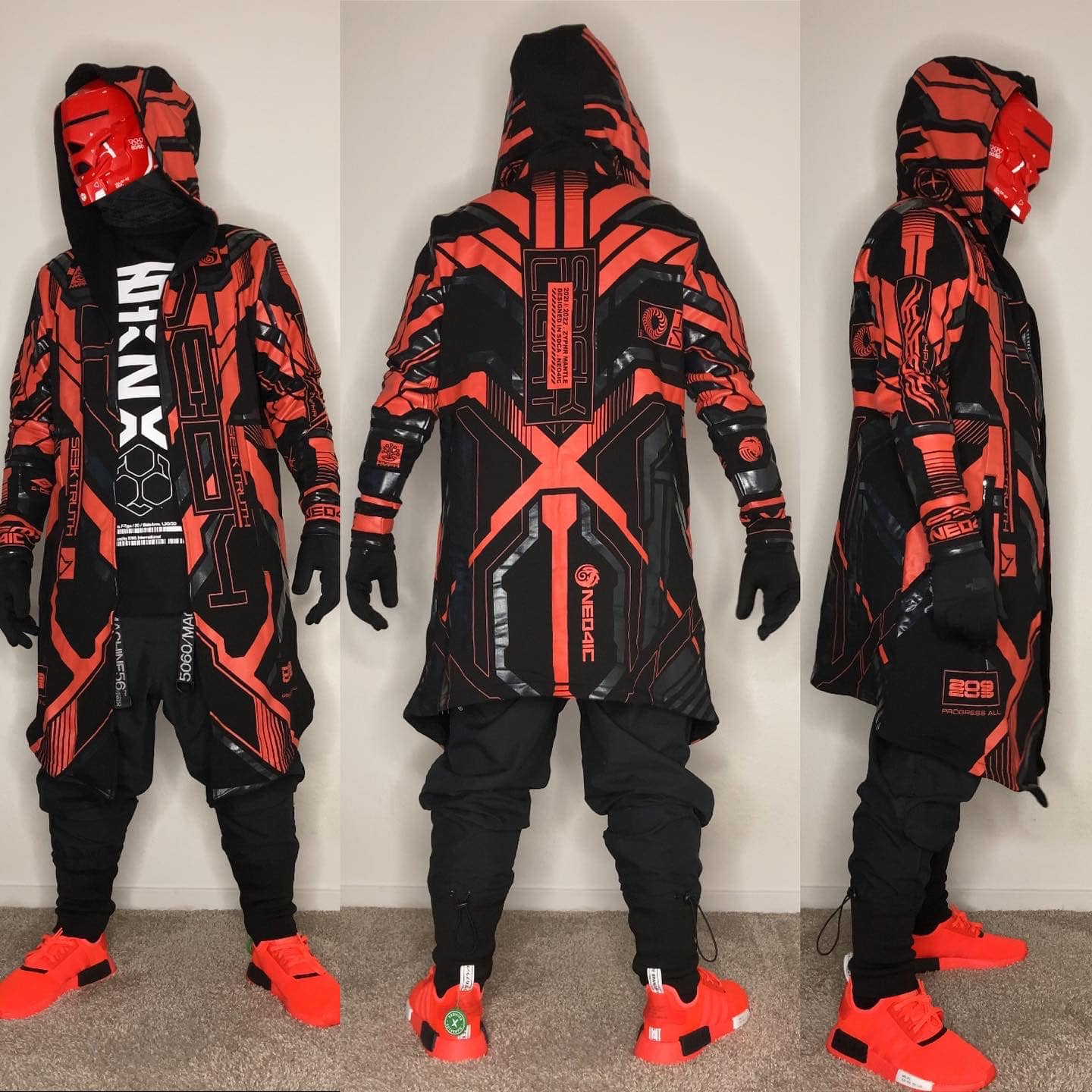 Cyberpunk outfit with Machine 56 and Neo4ic gear