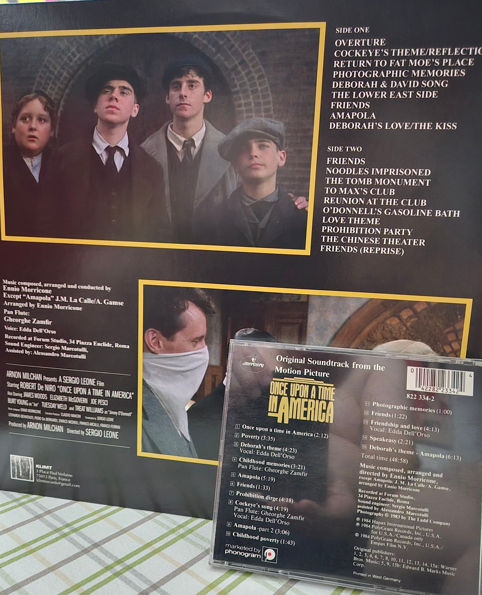 Discover the 18CDs Box Ennio Morricone, original soundtracks 1964 