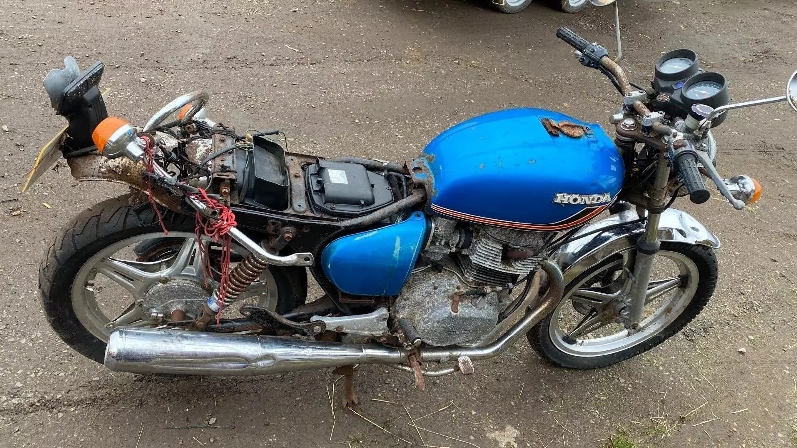 Check out this 1978 Honda CB250T spares or repairs project! Ebay 
