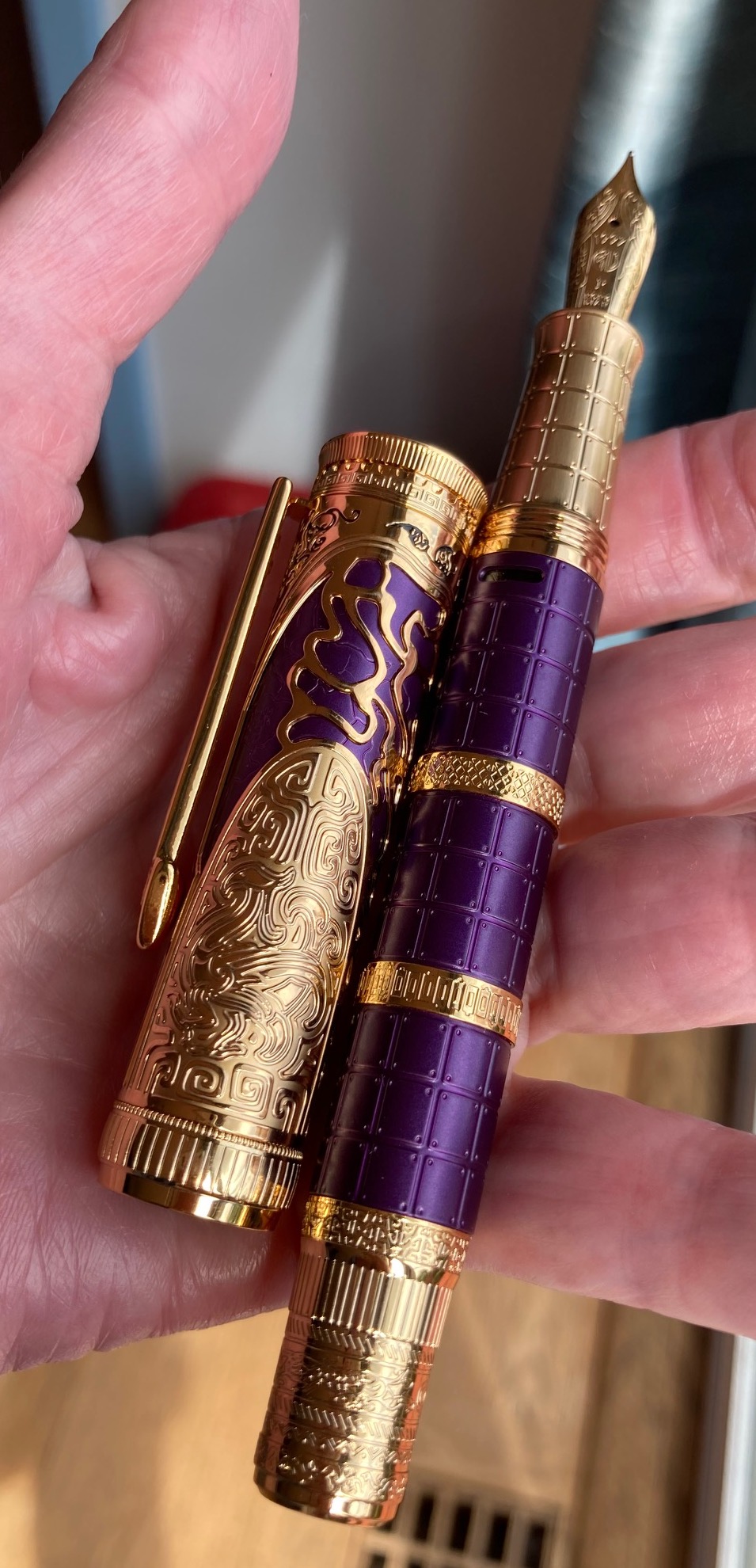 Hongdian D5 piston fill pen review and discussion