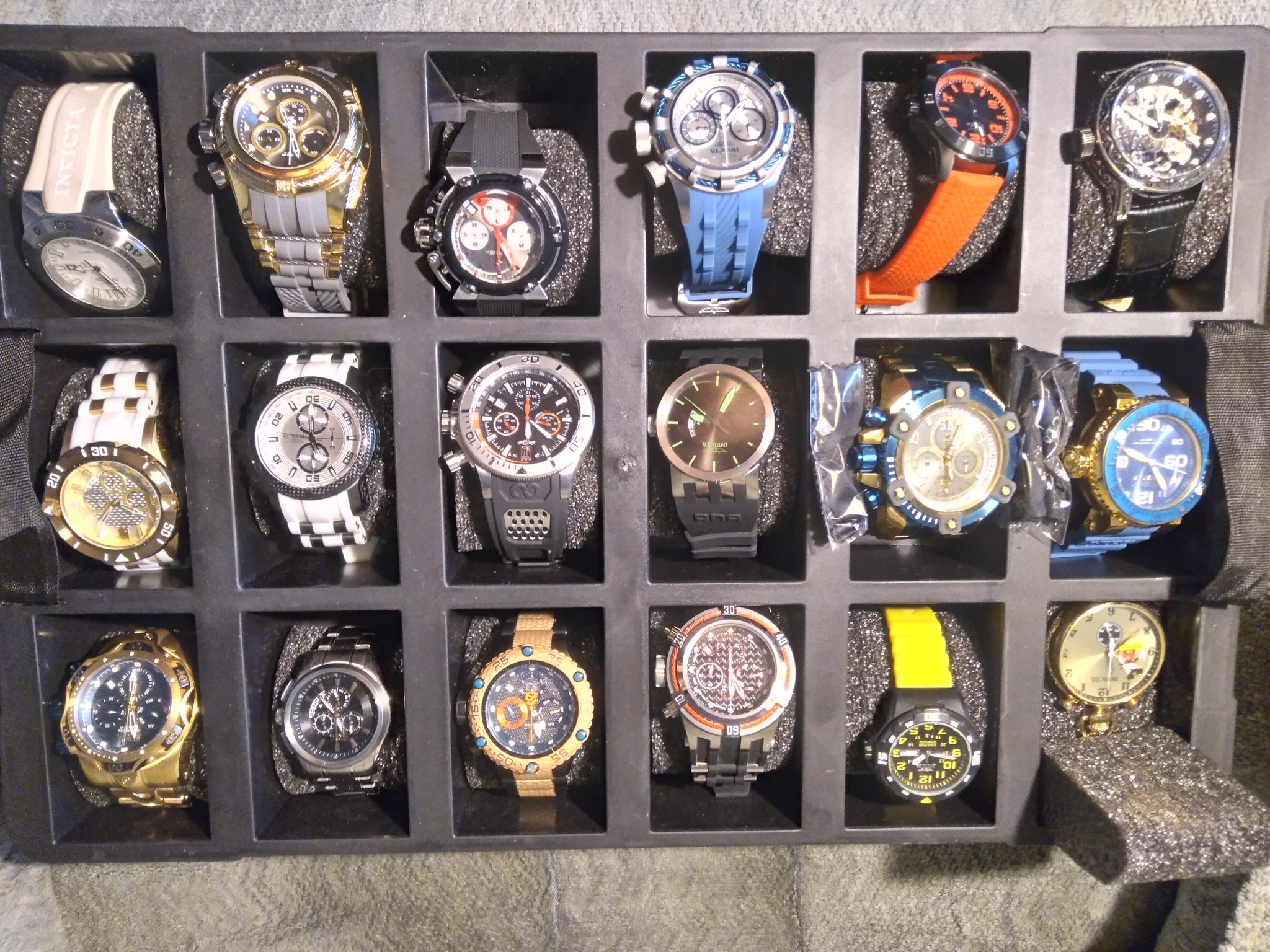 Scatola Porta Orologio Invicta IPM-335 - Edizione Limitata Mimetica - Foto 4