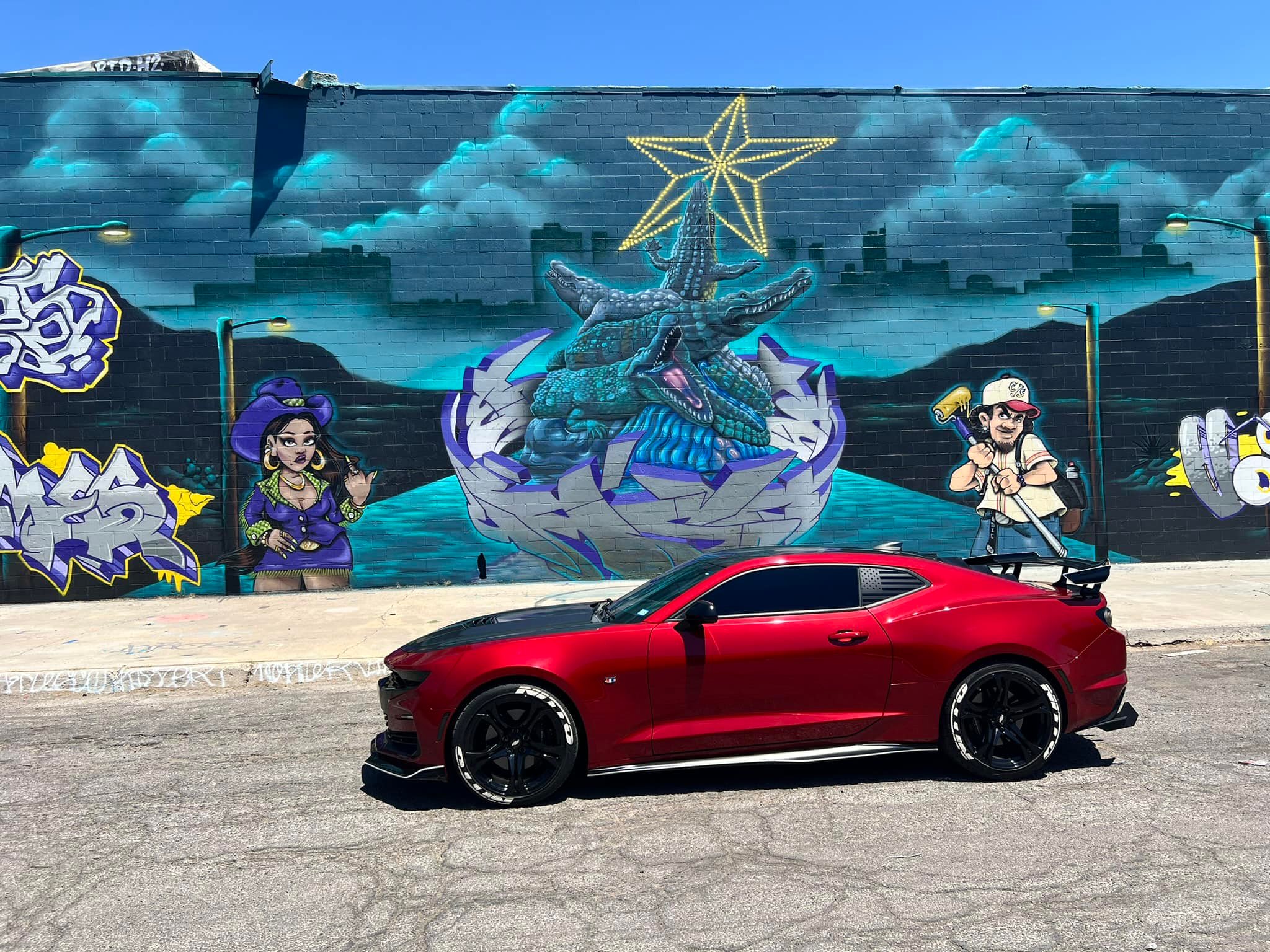 2019 Camaro SS photos after car wash