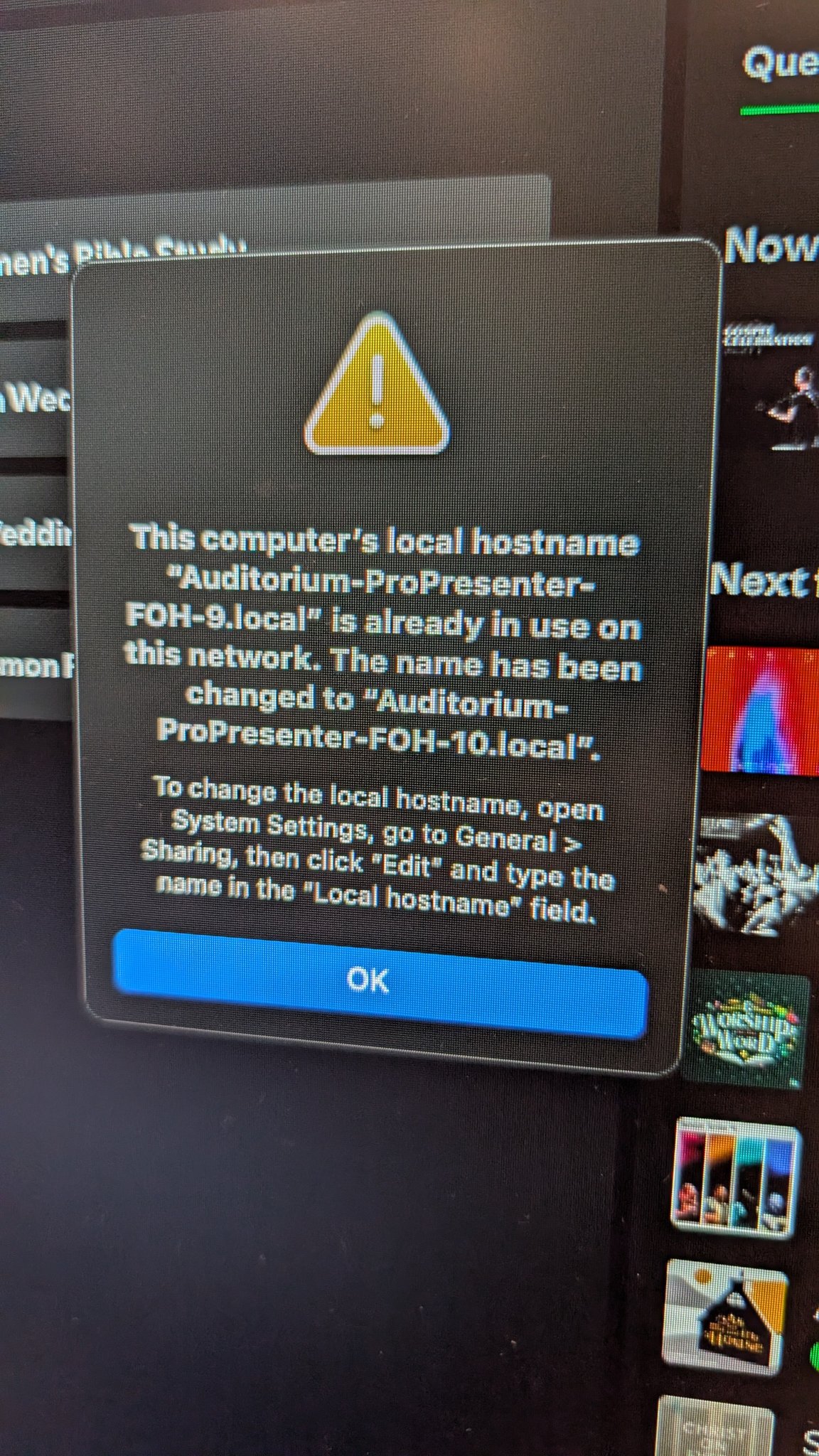 NDI®Users Group | Has anyone faced the problem of the picture here ...