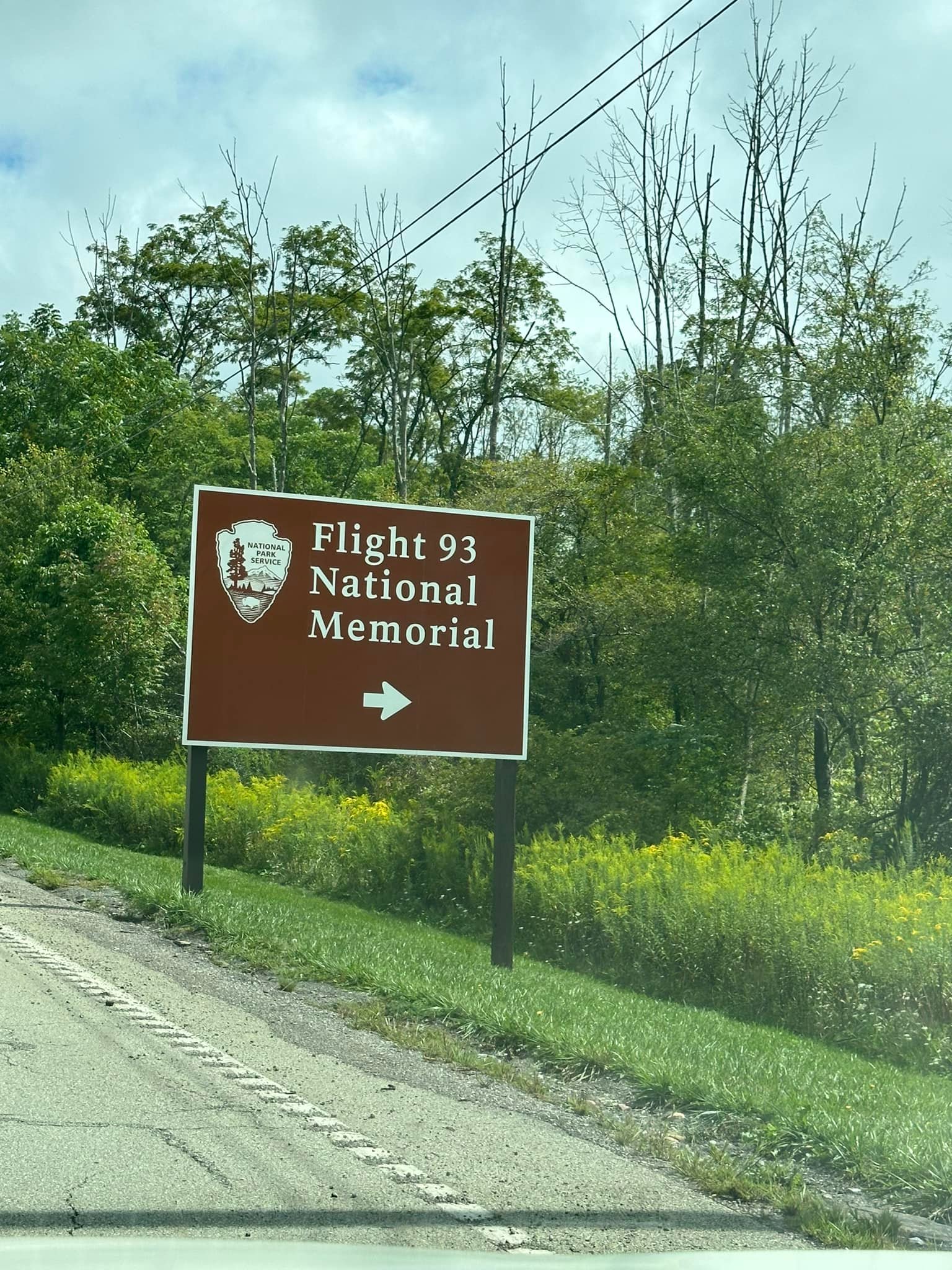 Flight 93 memorial in Shanksville, PA, a tribute to heroes