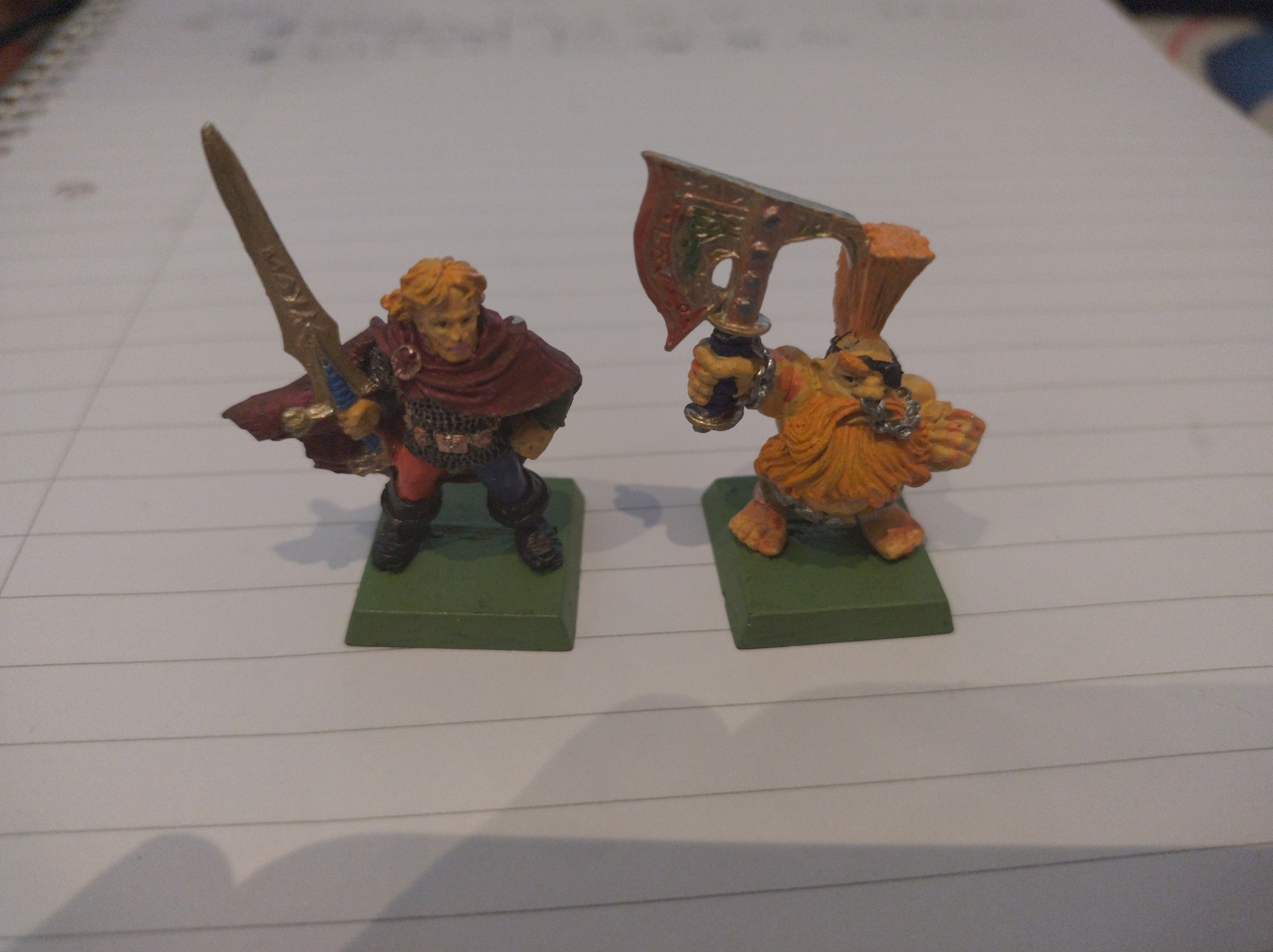 Hello fig pushers, Gotrek and Felix, heroes of the old world