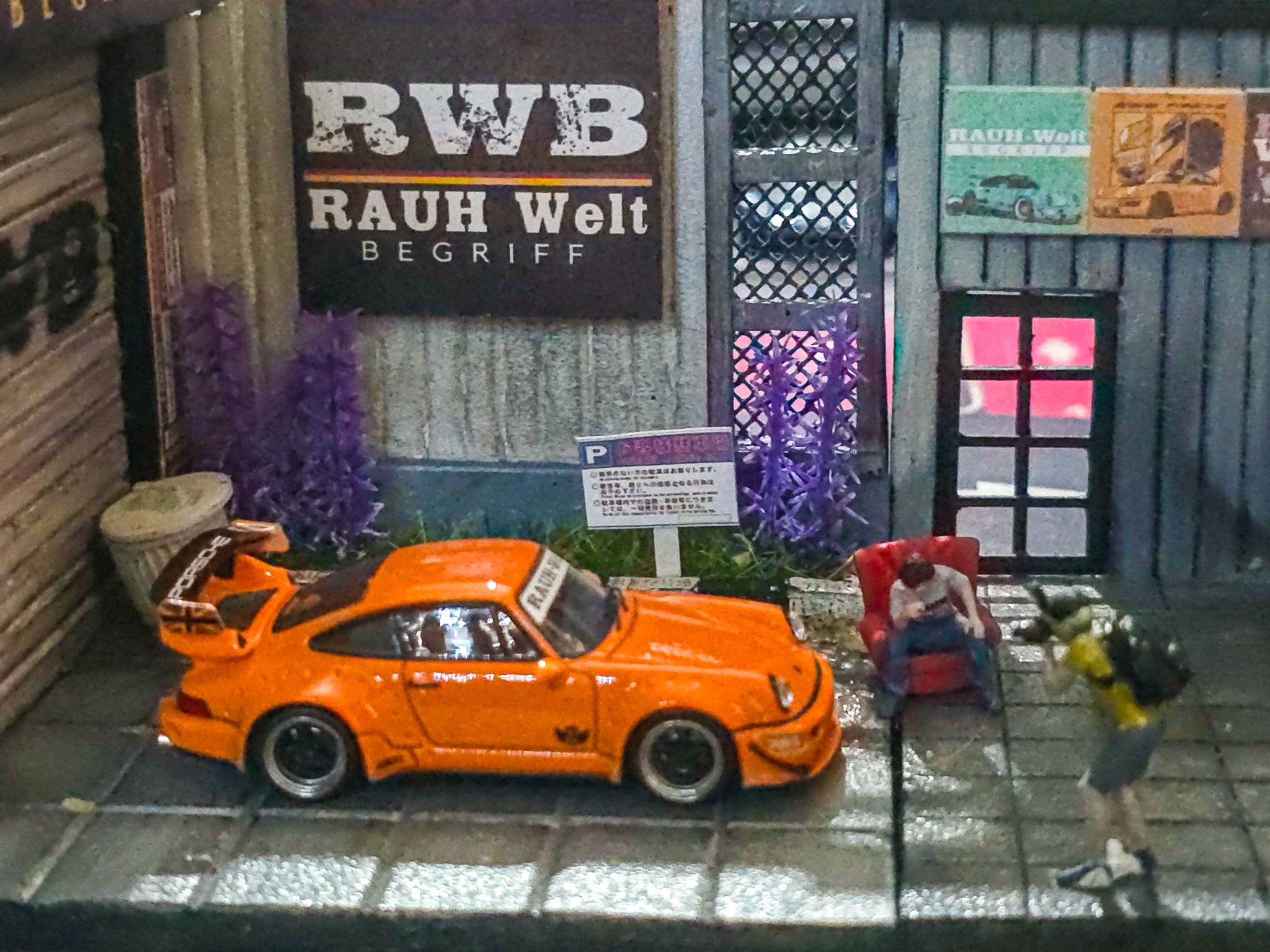 Porsche 964 RWB Jon Sibal by Tarmac Works