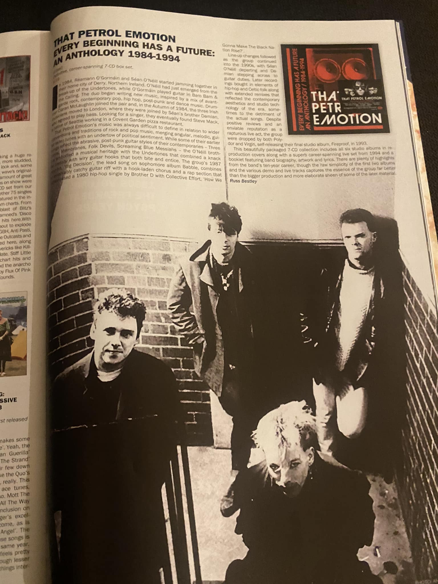Full page spread in vive lê rock, disturbingly 8/10???