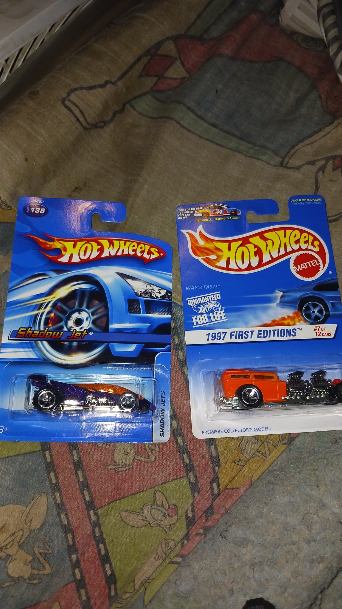 Hot Wheels Shadow Jet is one of the fastest on the track.