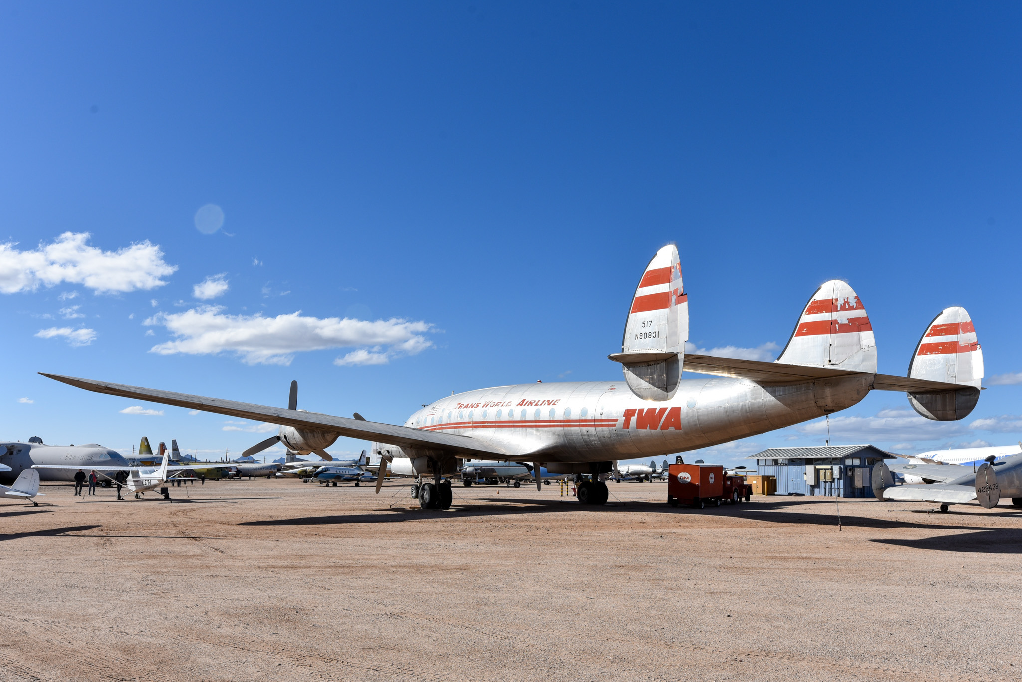 The Aviation - Lockheed C-69 Constellation a quad engine transport ...