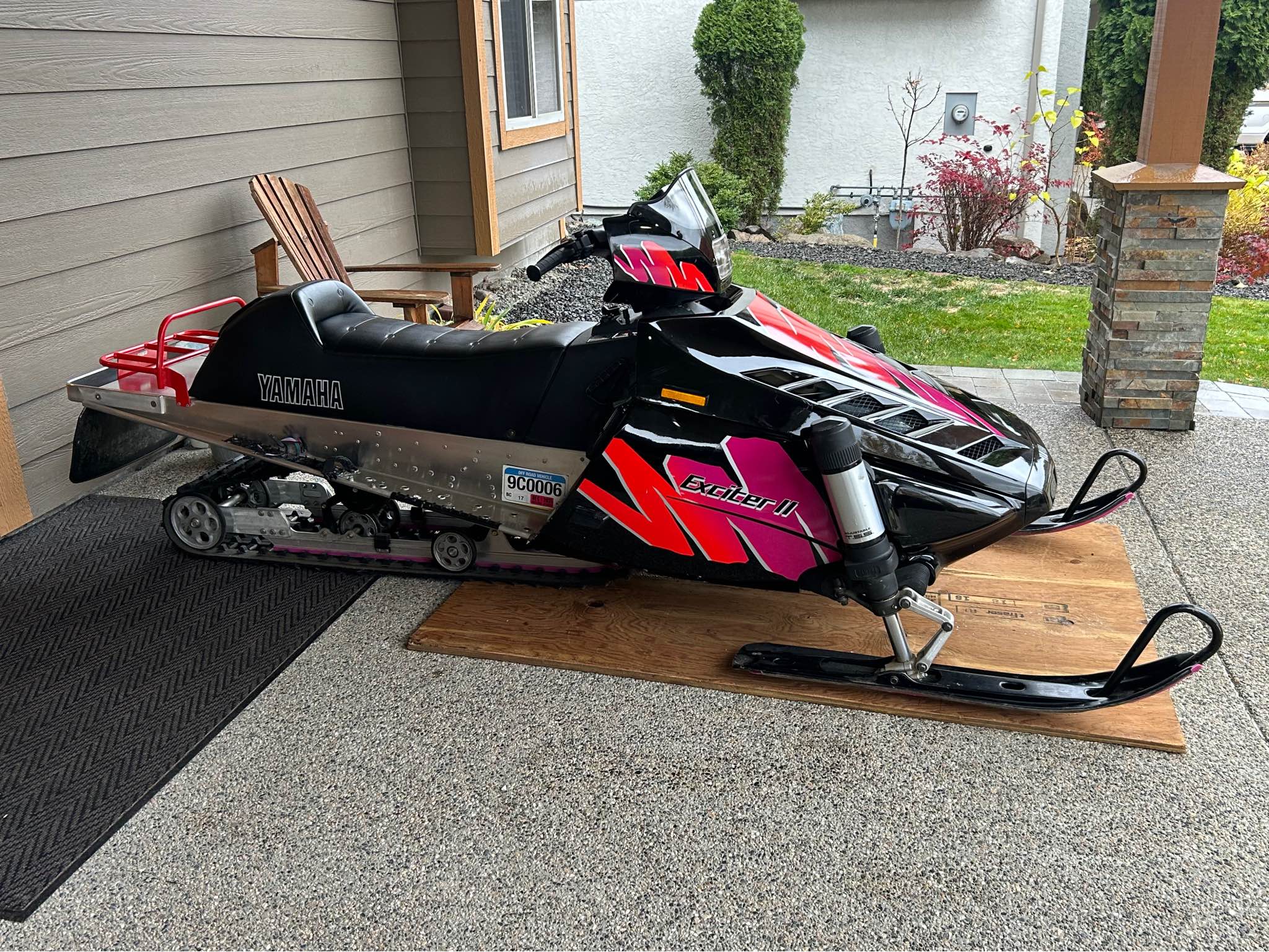 Used Snowmobile for Sale in Victoria Beach with Custom Ekholm Tunnel