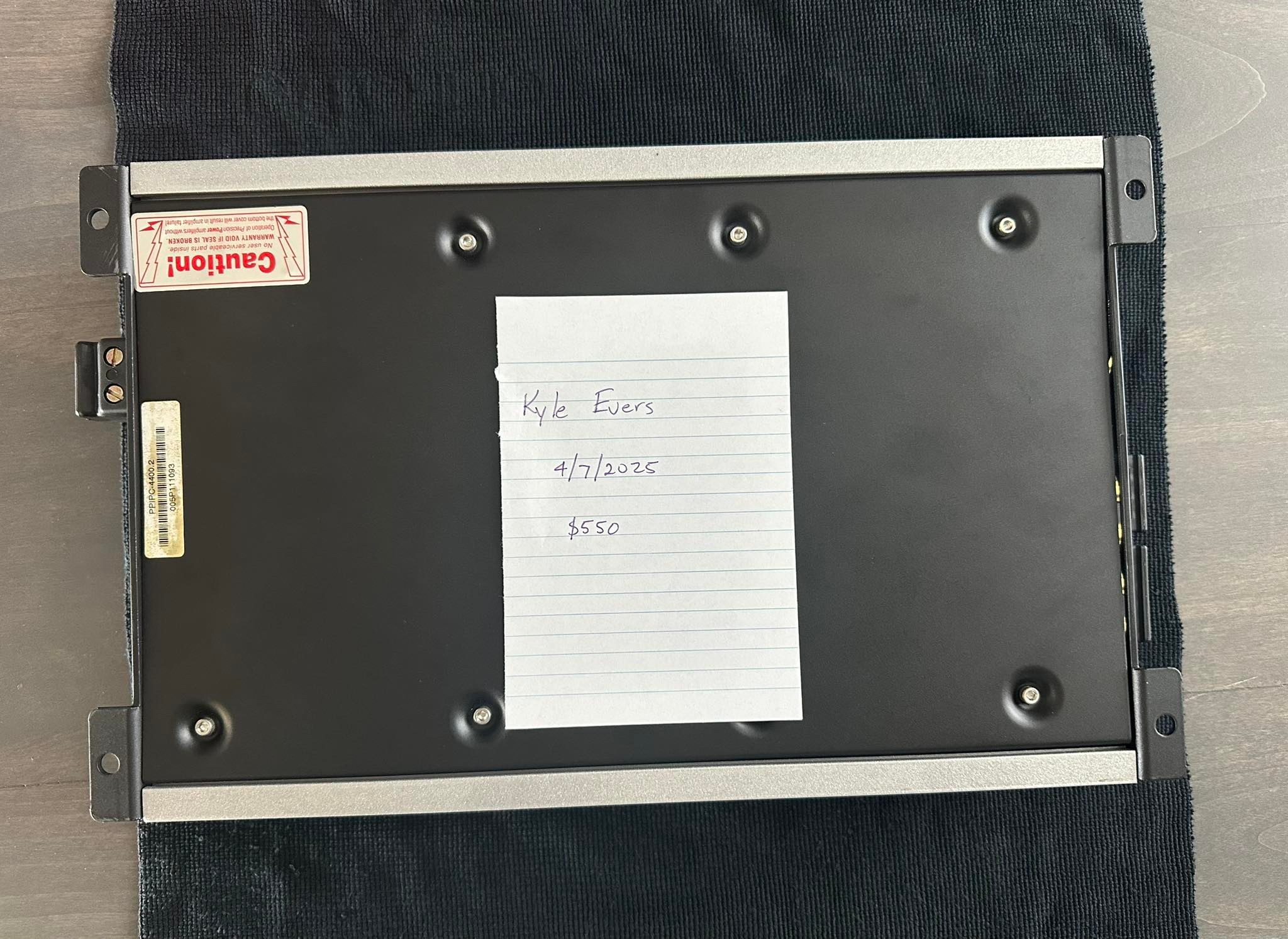 Precision Power PC2300 amplifier for sale