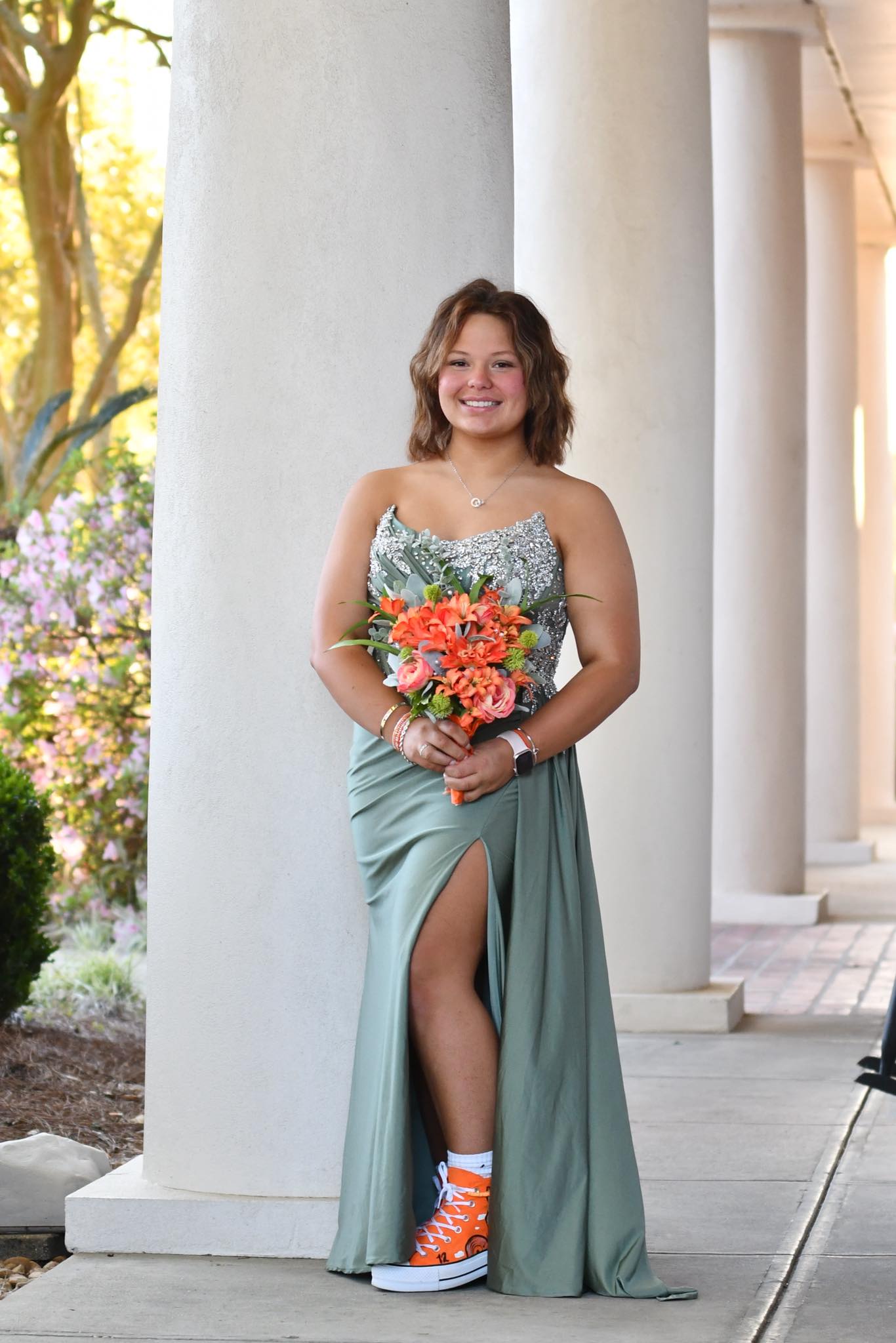homecoming dress converse Taylor Swift fan's custom for prom #flowyfashion