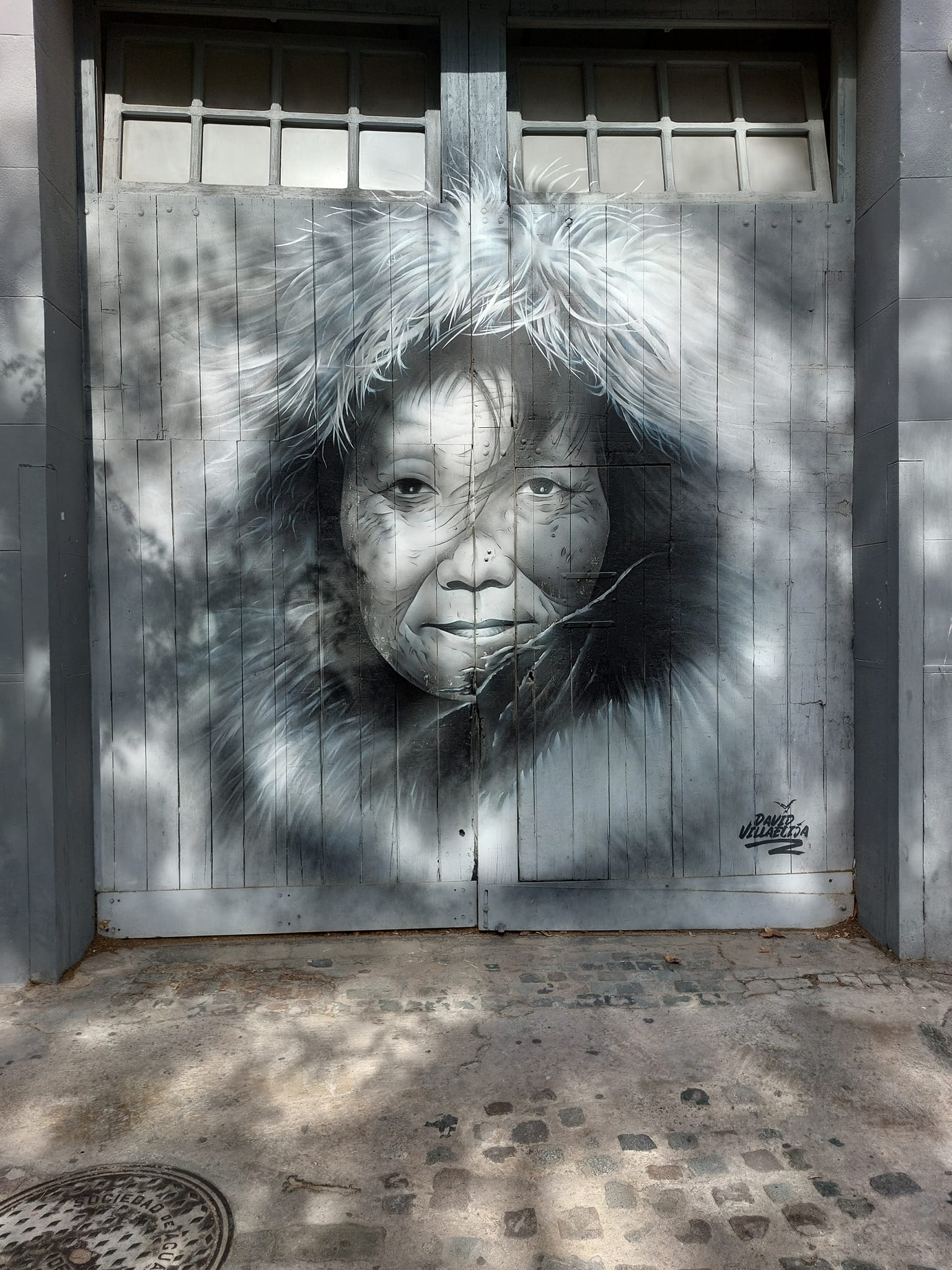 The voice of ICE - mural de David Devillaeécija - Barcelona - Poblenou