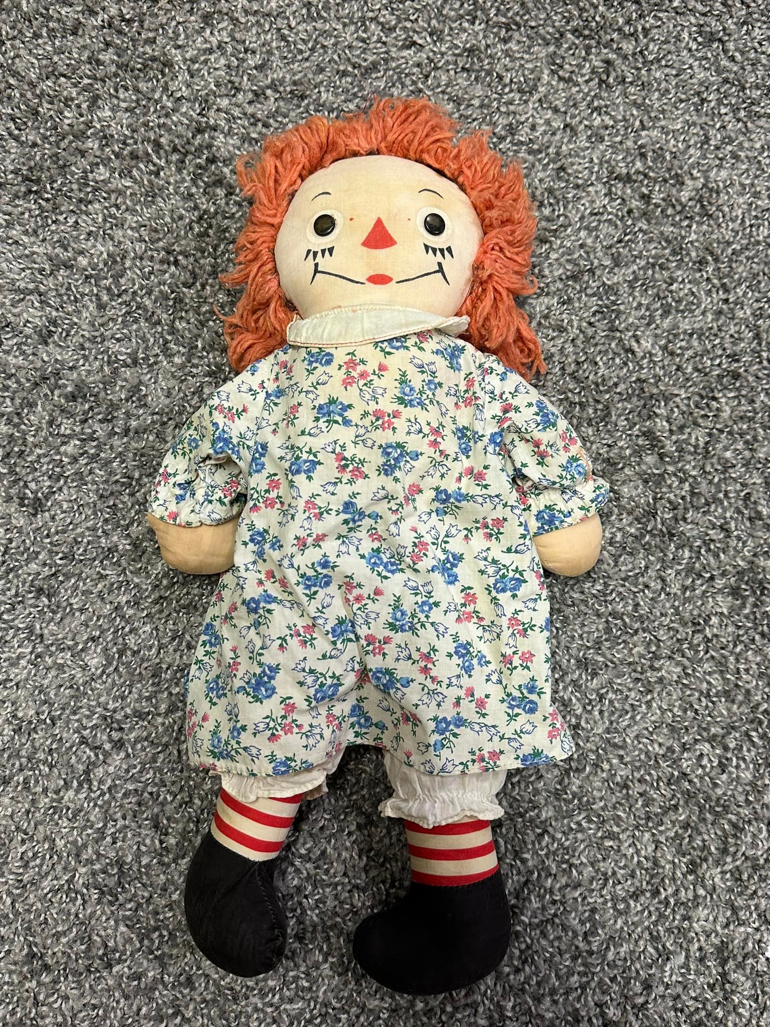 What is the story behind the Raggedy Ann doll with the 