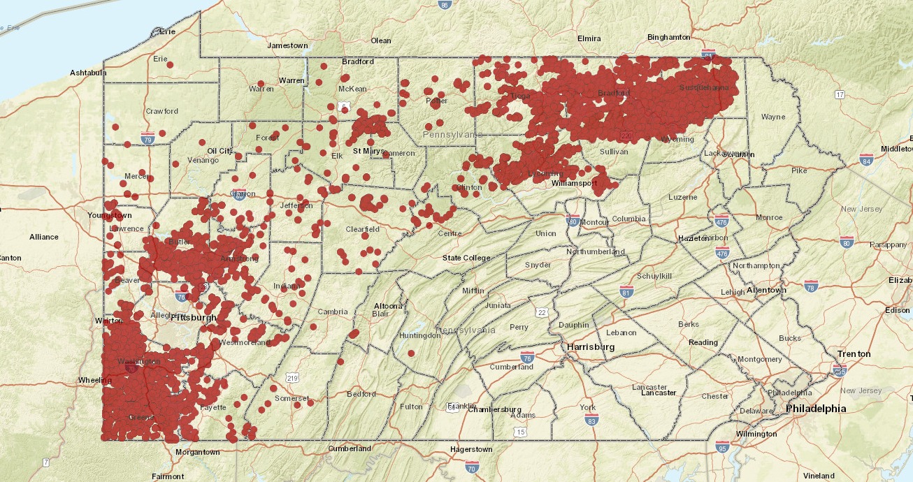 This map is... - Pennsylvania Oil & Gas Landowner Alliance | Facebook