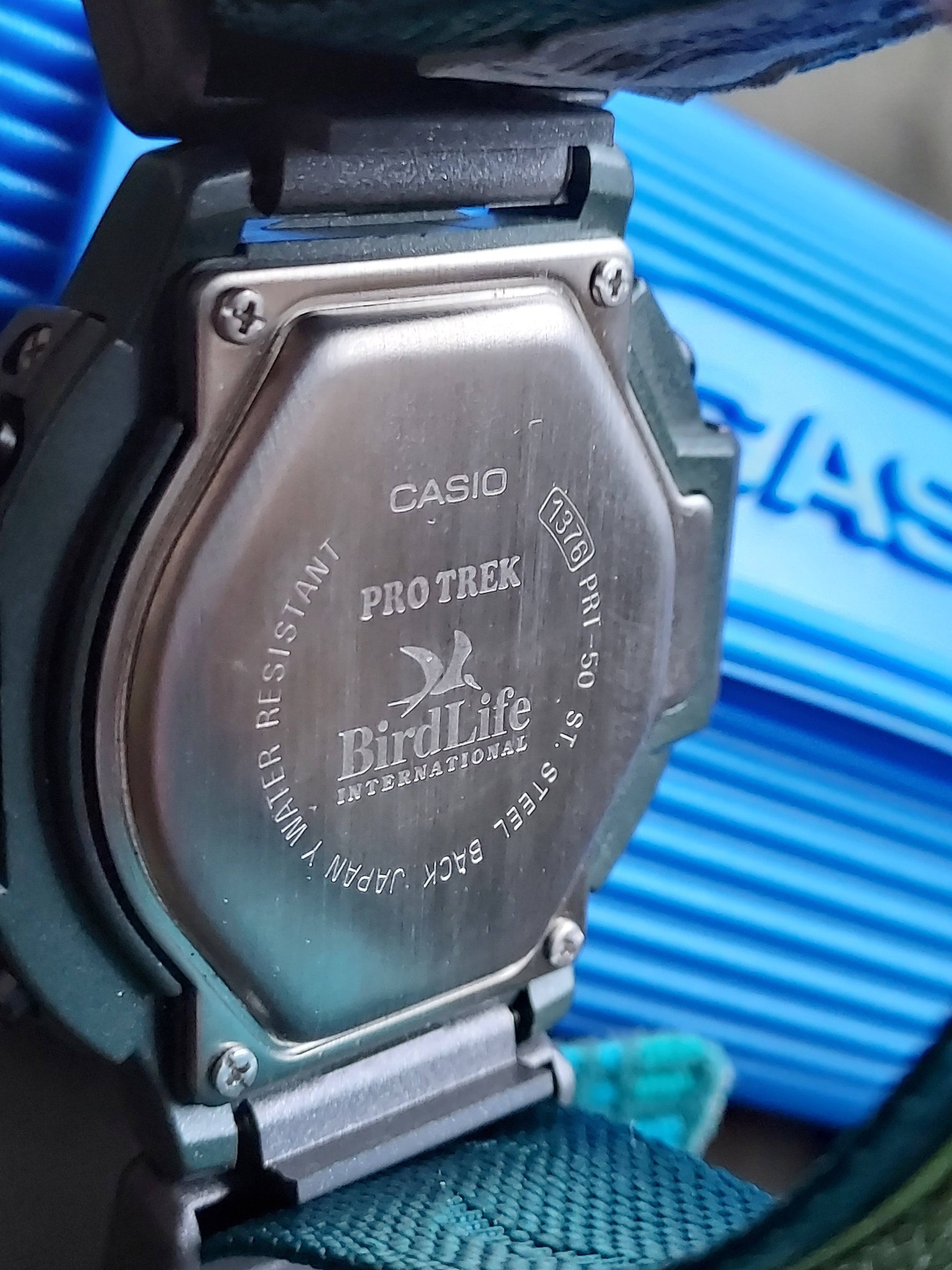 CASIO PRO TREK ??? PRT-50BVJ-3AT [1376] TWINCEPT/TWIN SENSOR EL 