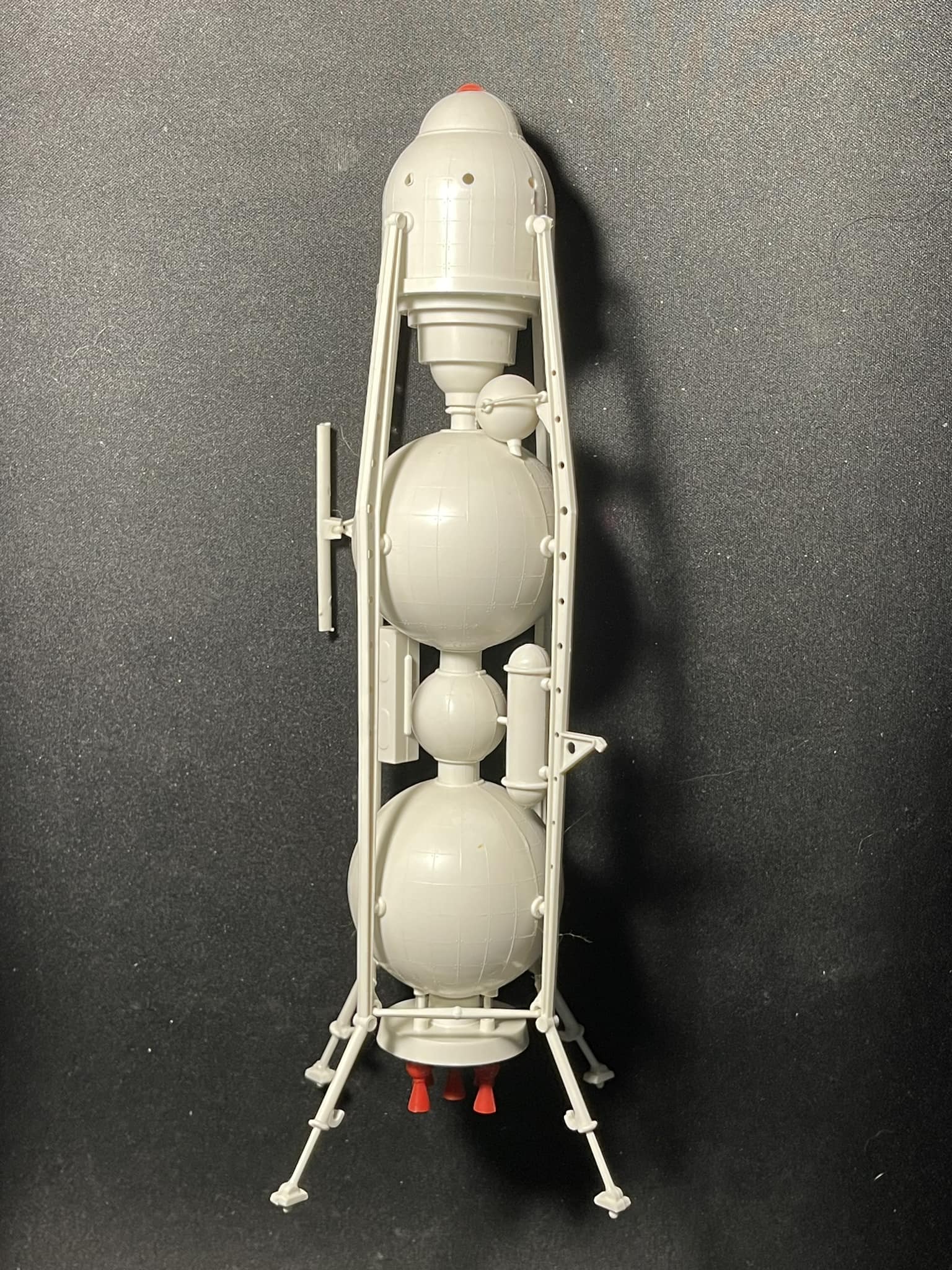 From Rocket USA. Three tin Retro Rockets. Friction powered