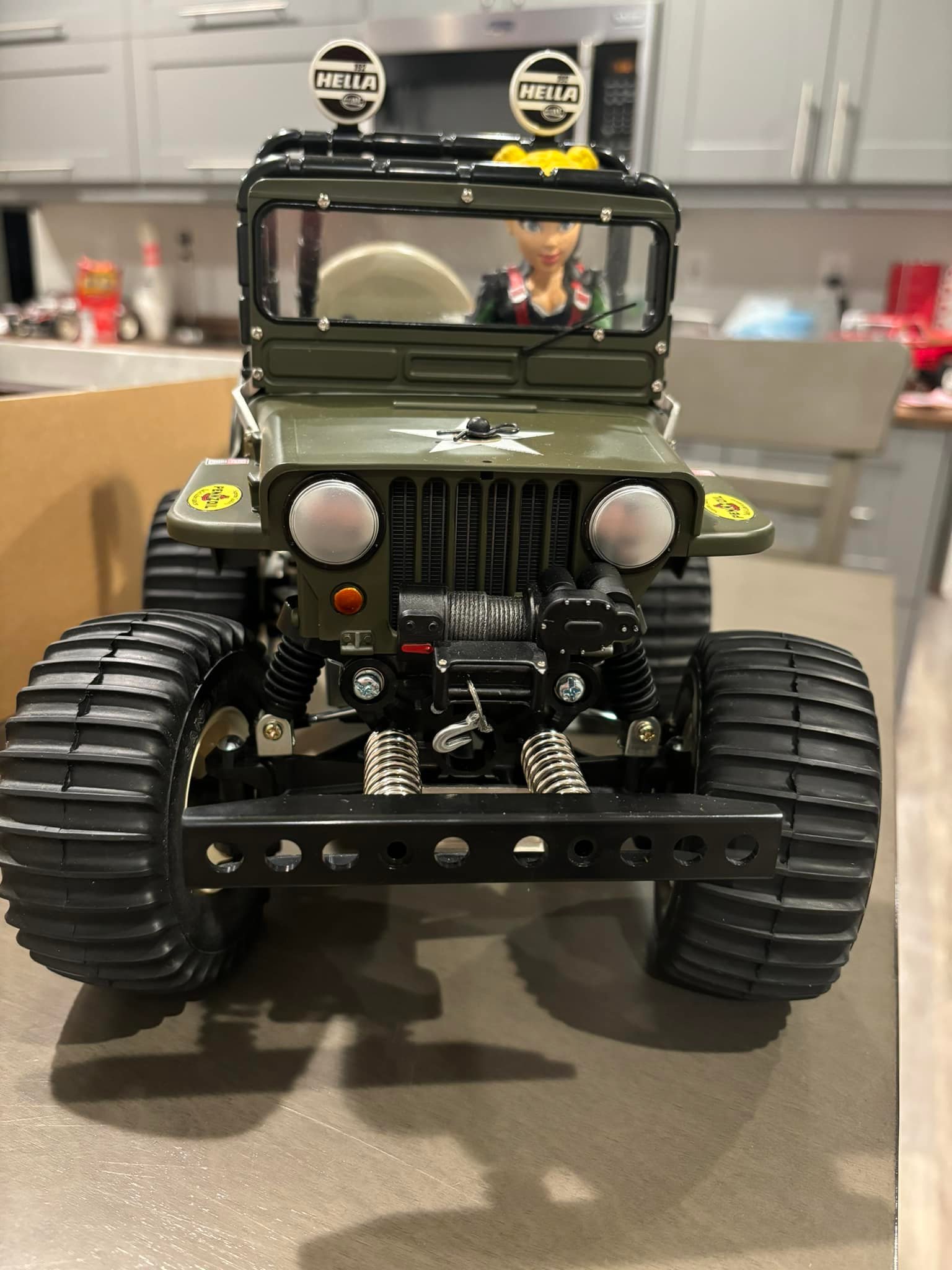 Tamiya Willys M38 with Wild Wendy