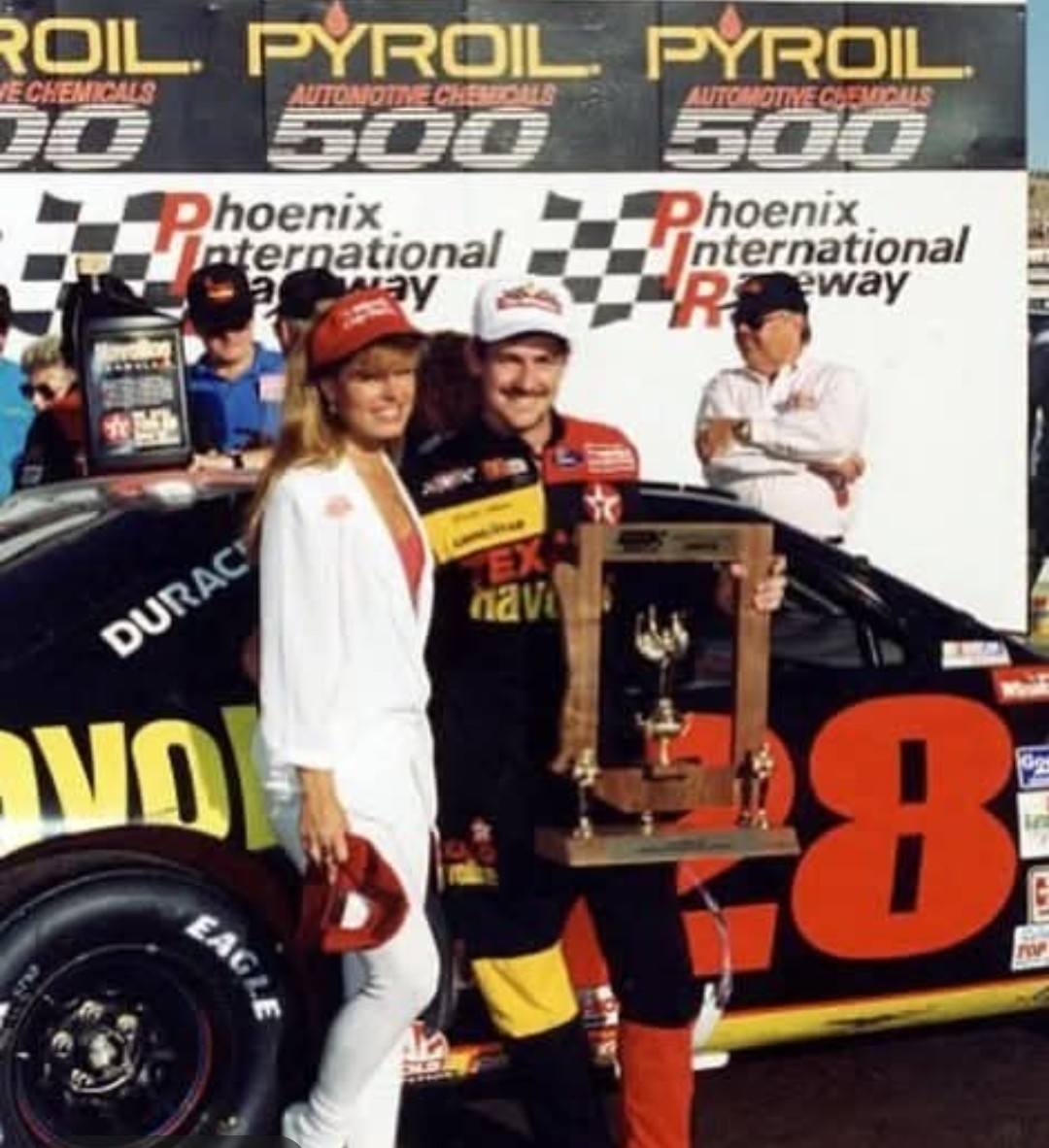 Phoenix Raceway Memory - Davey Allison won the Pyroil 500 in both