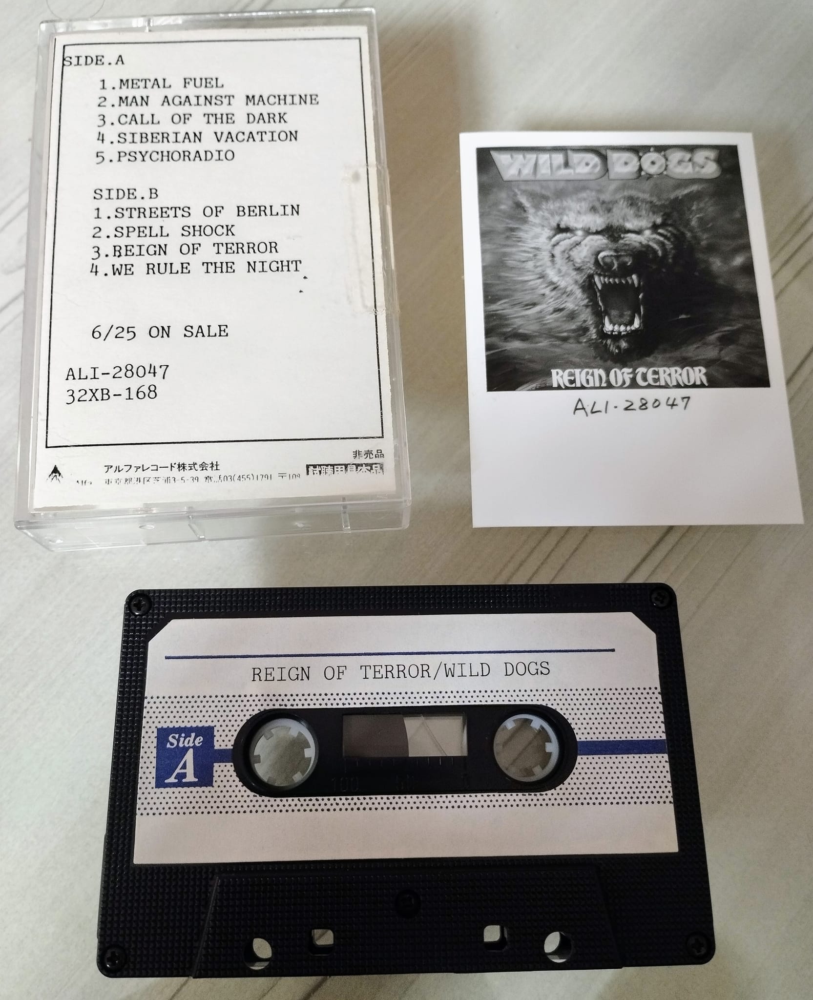 Wild Dogs - Reign Of Terror 1987 Enigma Records