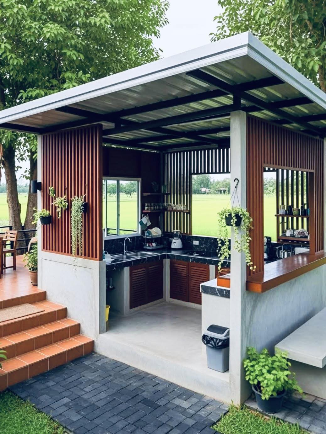Christo - Ganito dirty kitchen sa likod ng bahay ko soon☺️ sarap mgarap ...