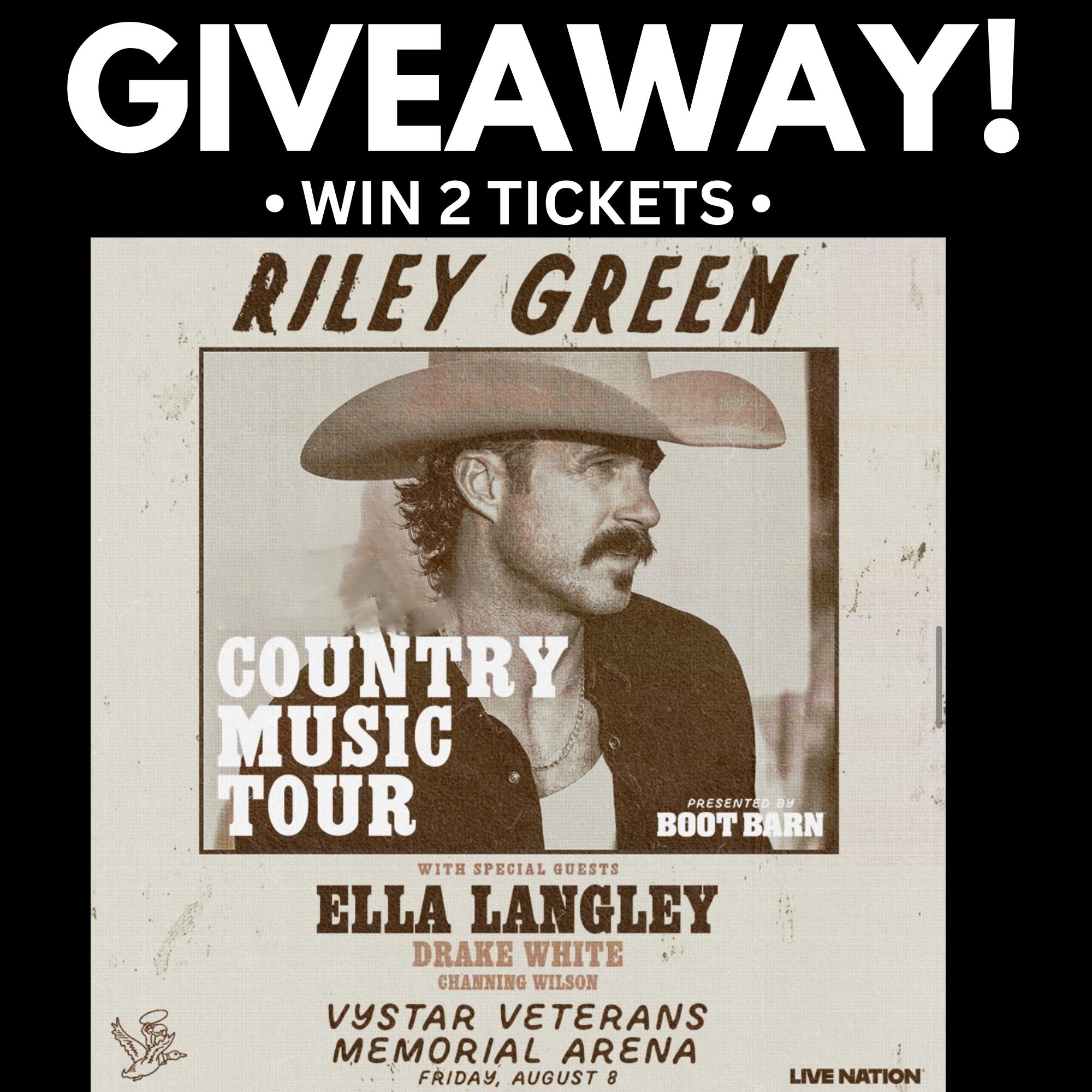 Shop Black Pearl | 🚨‼️WIN 2 TICKETS to the Riley Green/Ella Langley ...