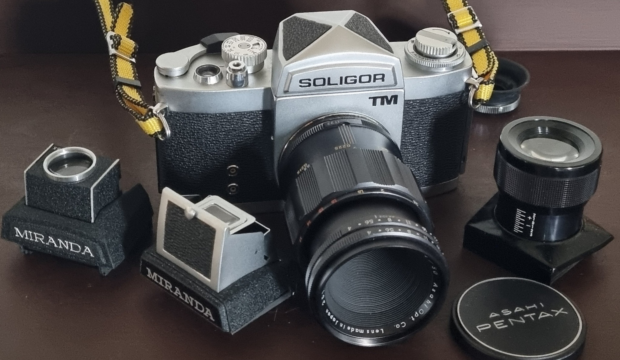 Miranda camera with Soligor 5cm/1.9 lens