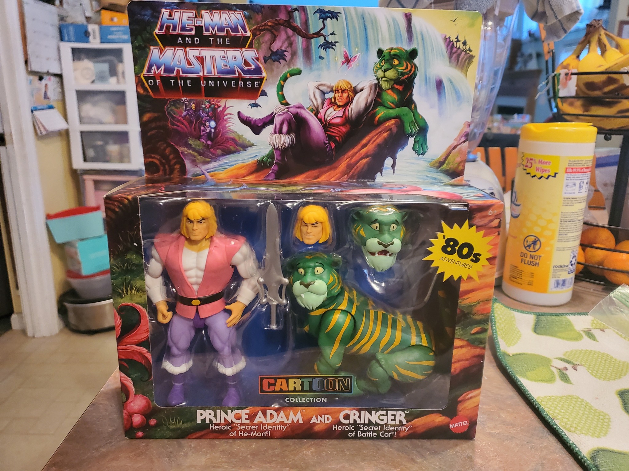 Lot De Figurines Années 80 : Maîtres De L'Univers, Warduke, Cops, Lord Adam Power - Occasion Vintage