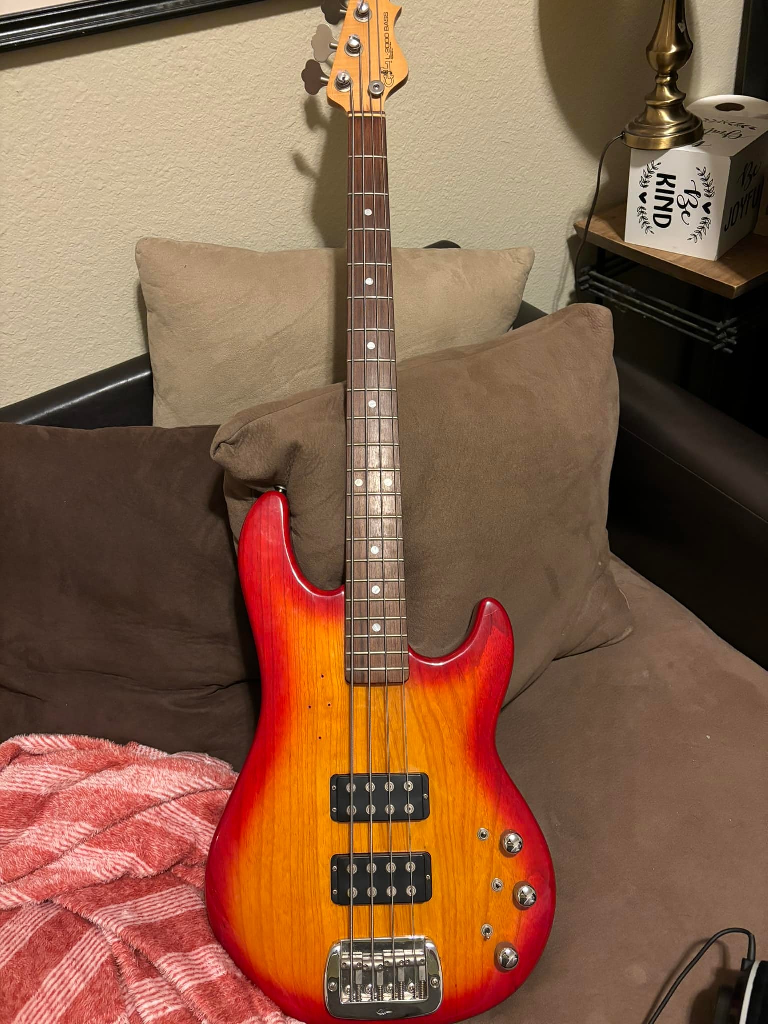 What is the age of my G&L L-2000 bass guitar with serial number