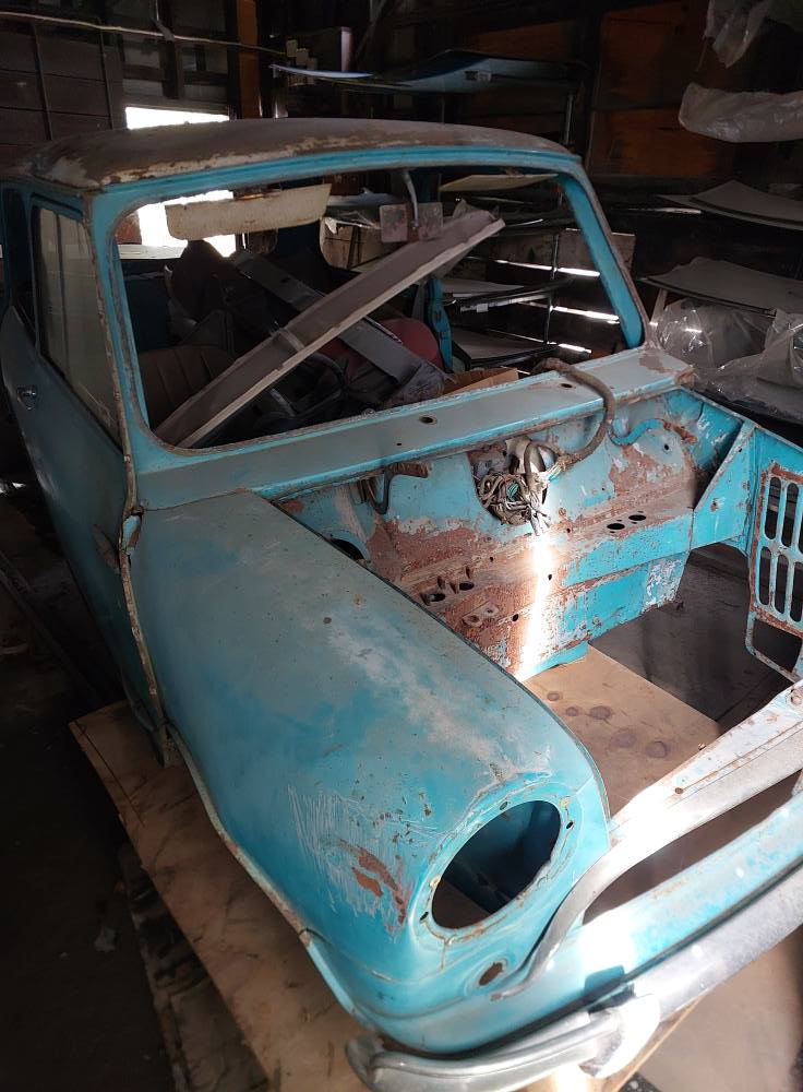 1967 mk1 mini shell