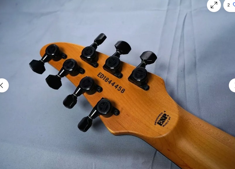 Info on Edwards E-HR-SNT/QM/BKP guitar