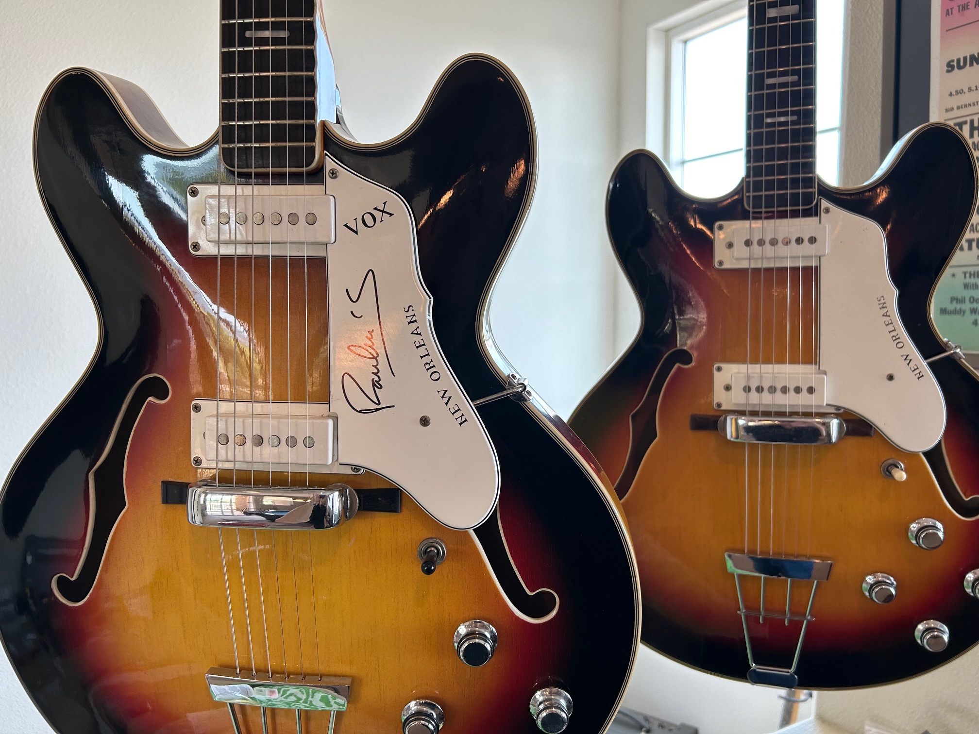 Rare and Vintage Vox Guitars from the 1960s