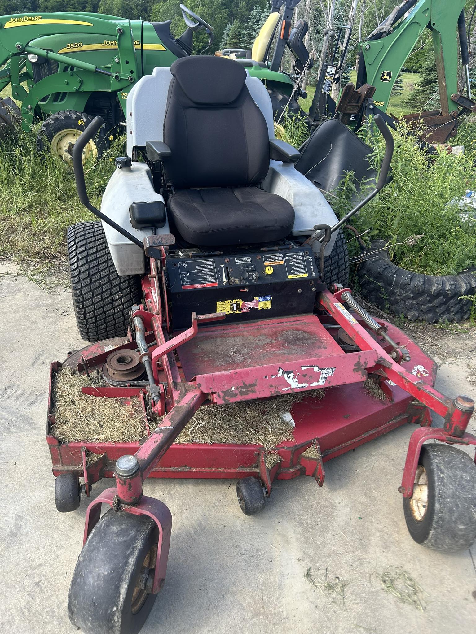 Toro ZX4820 zero turn mower hydro steering issues