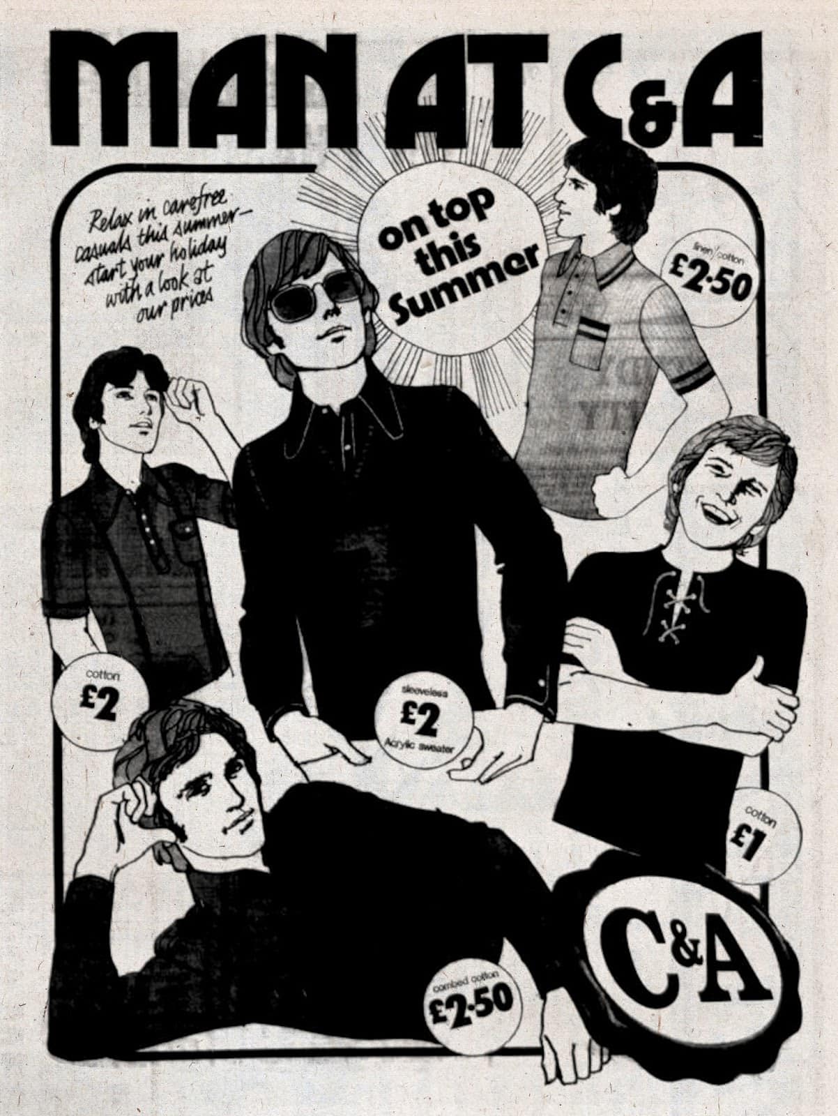 Who remembers the Man at C&A adverts? ?