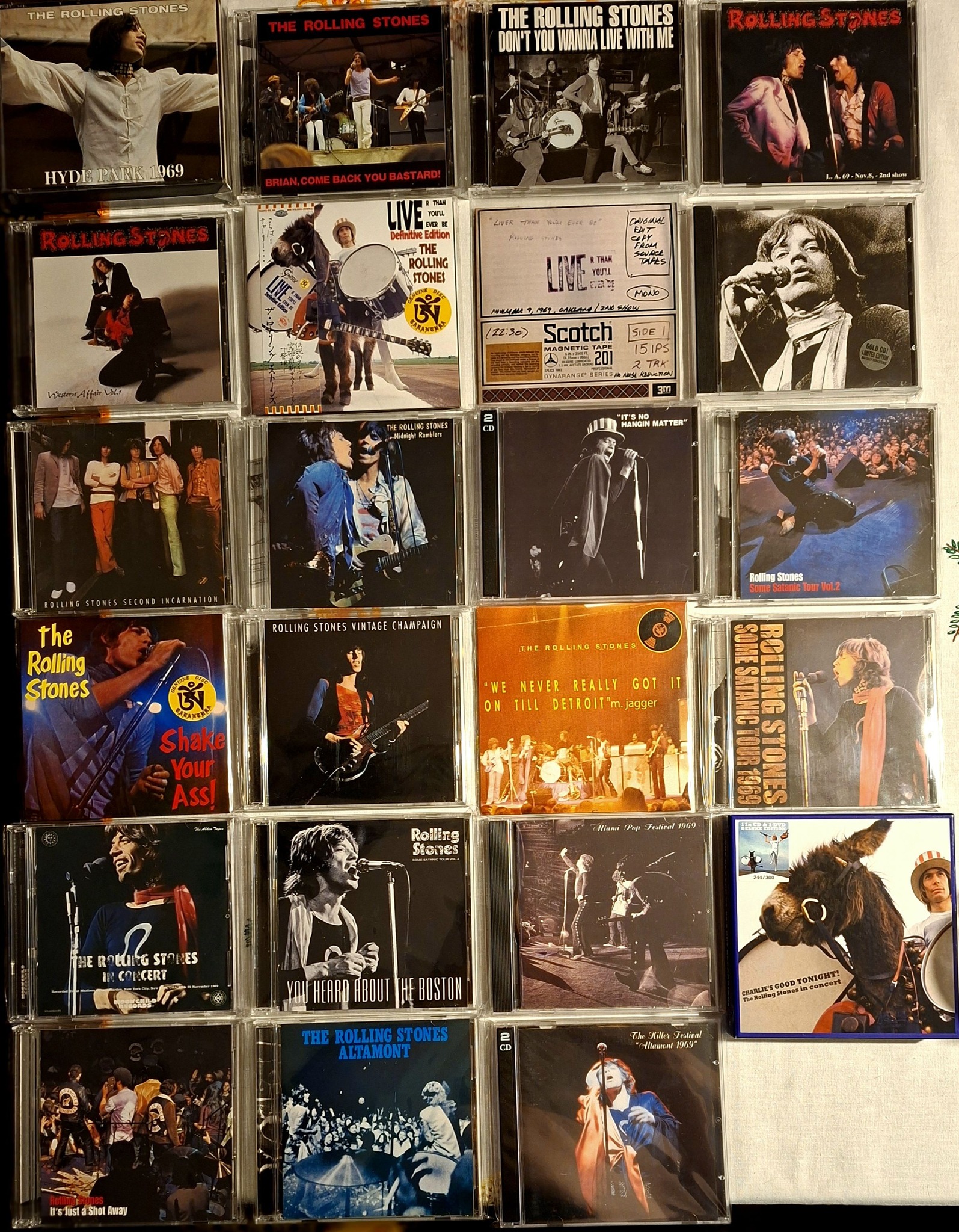A collection of concerts from 1969, the US Tour, and Hyde Park 
