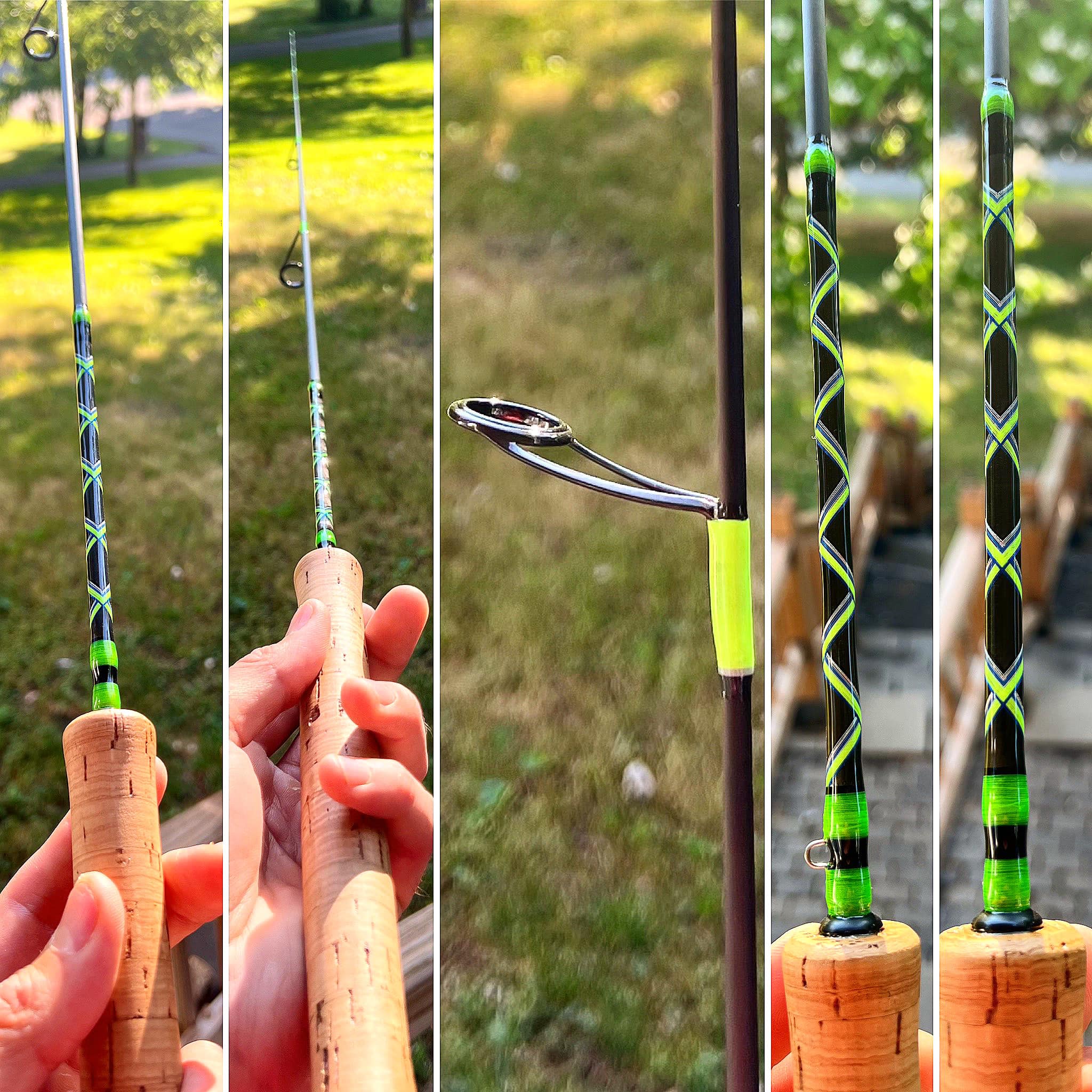 daiwa double handle spinning reel 2024 Seaborg 1800M-RJ Electric while the diverse range BG Clear water + @throwbackbaits Size:Dark Green 50lb 165yd