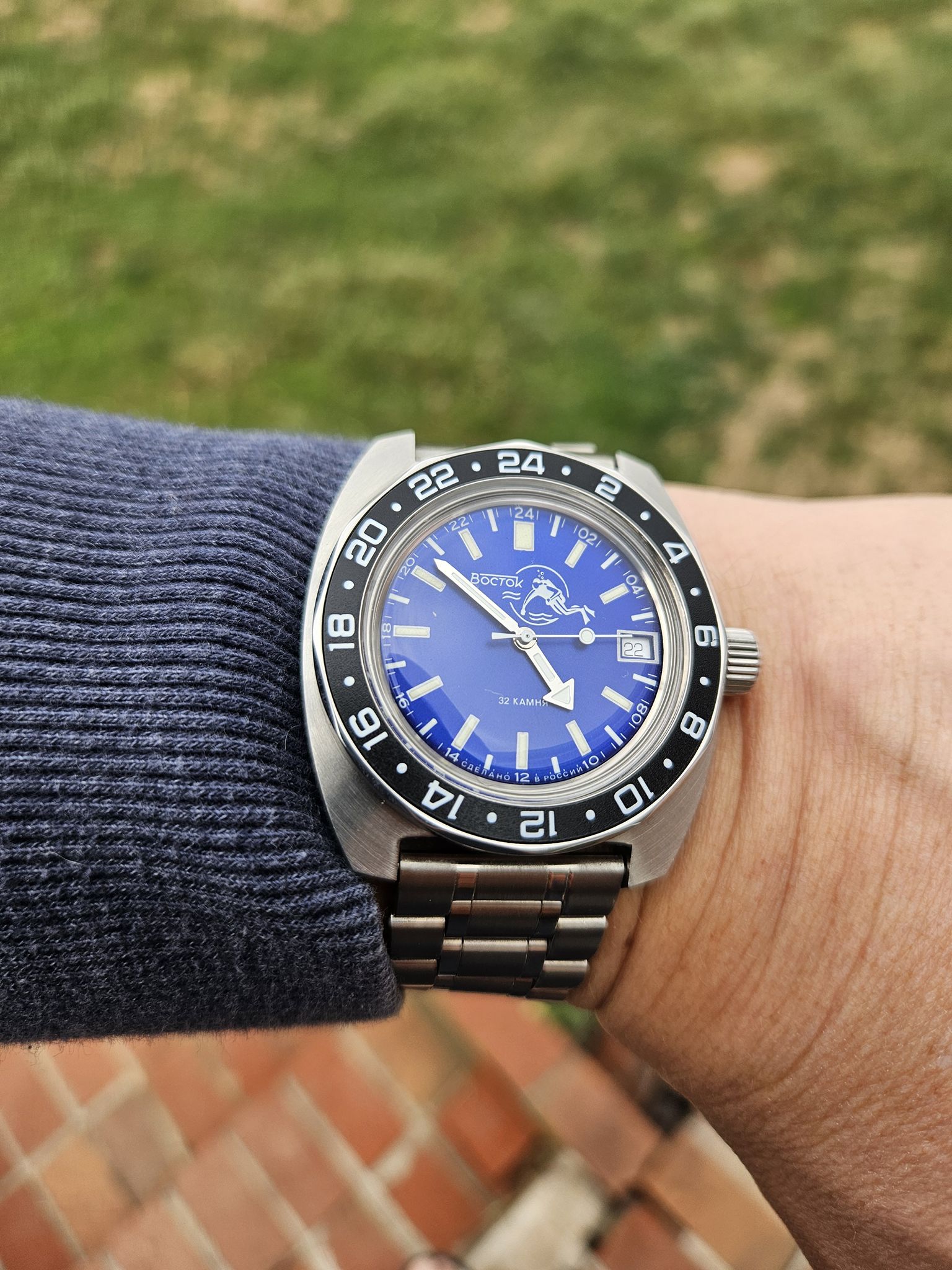GS Mod GMT 39mm NH34 Automatic watch