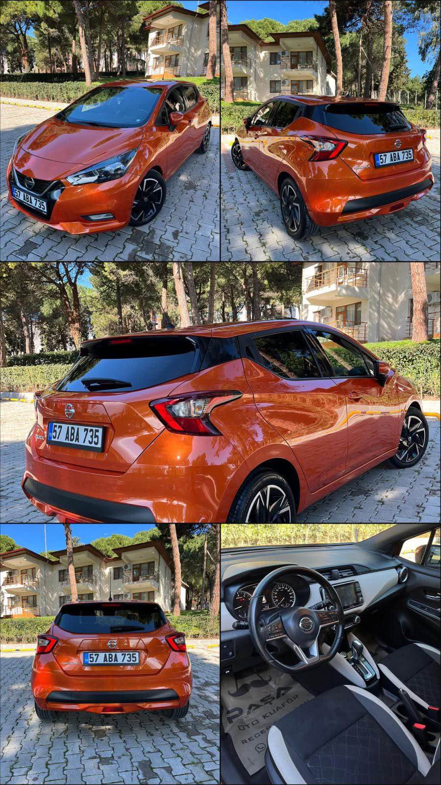 NİSSAN MİCRA YENİ KASA OTOMATİK 2021 TEKNA 25 Bin km orijinal