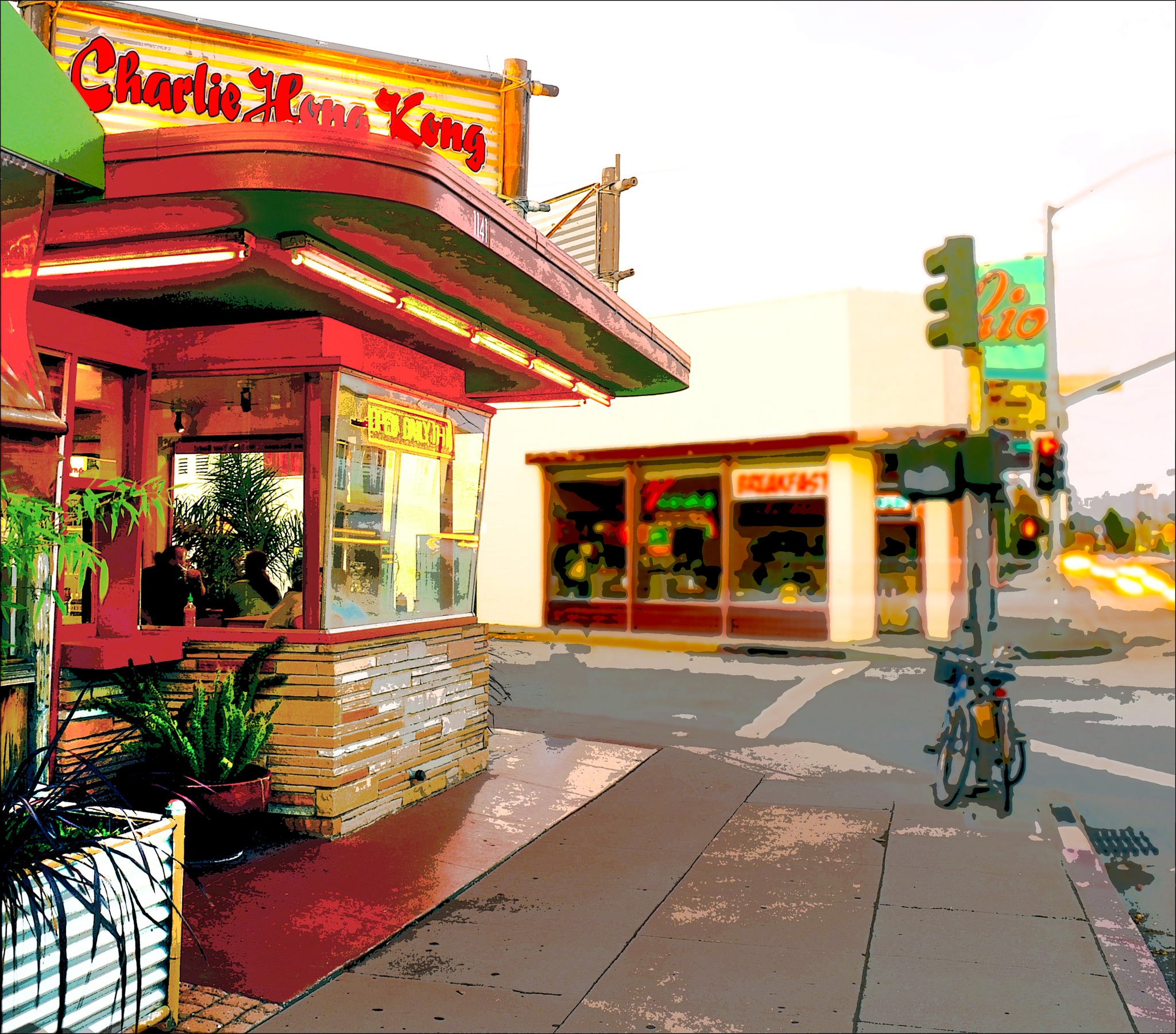 Charlie Hong Kong At the corner of Soquel and Seabright Avenues on 