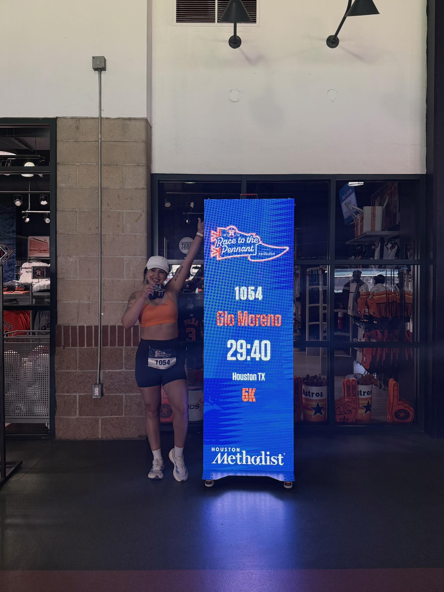 Astros race to the pennant stadium 10k experience