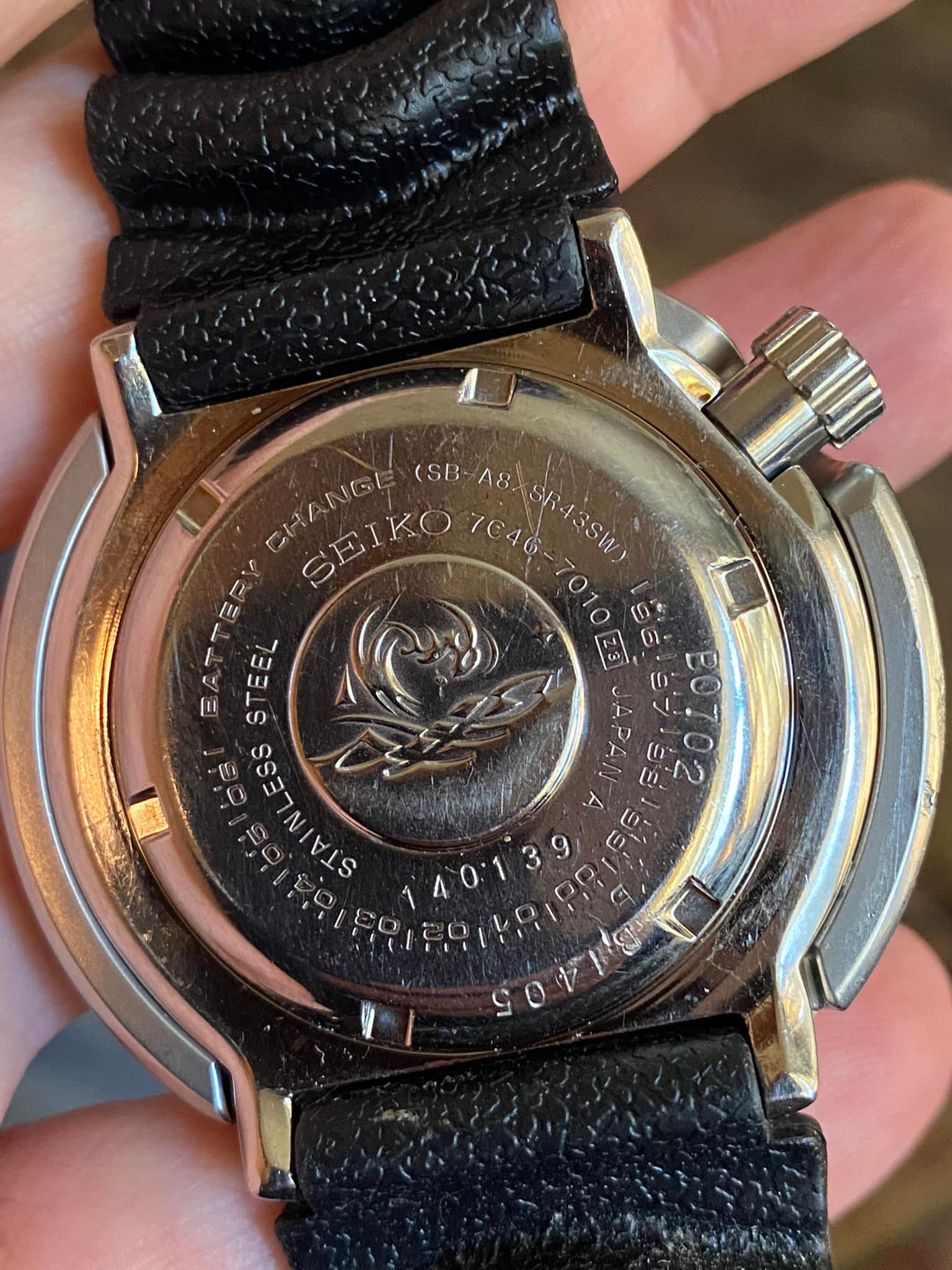 My 7C46-7010 arrived back from Seiko USA just in time for Christmas!!!