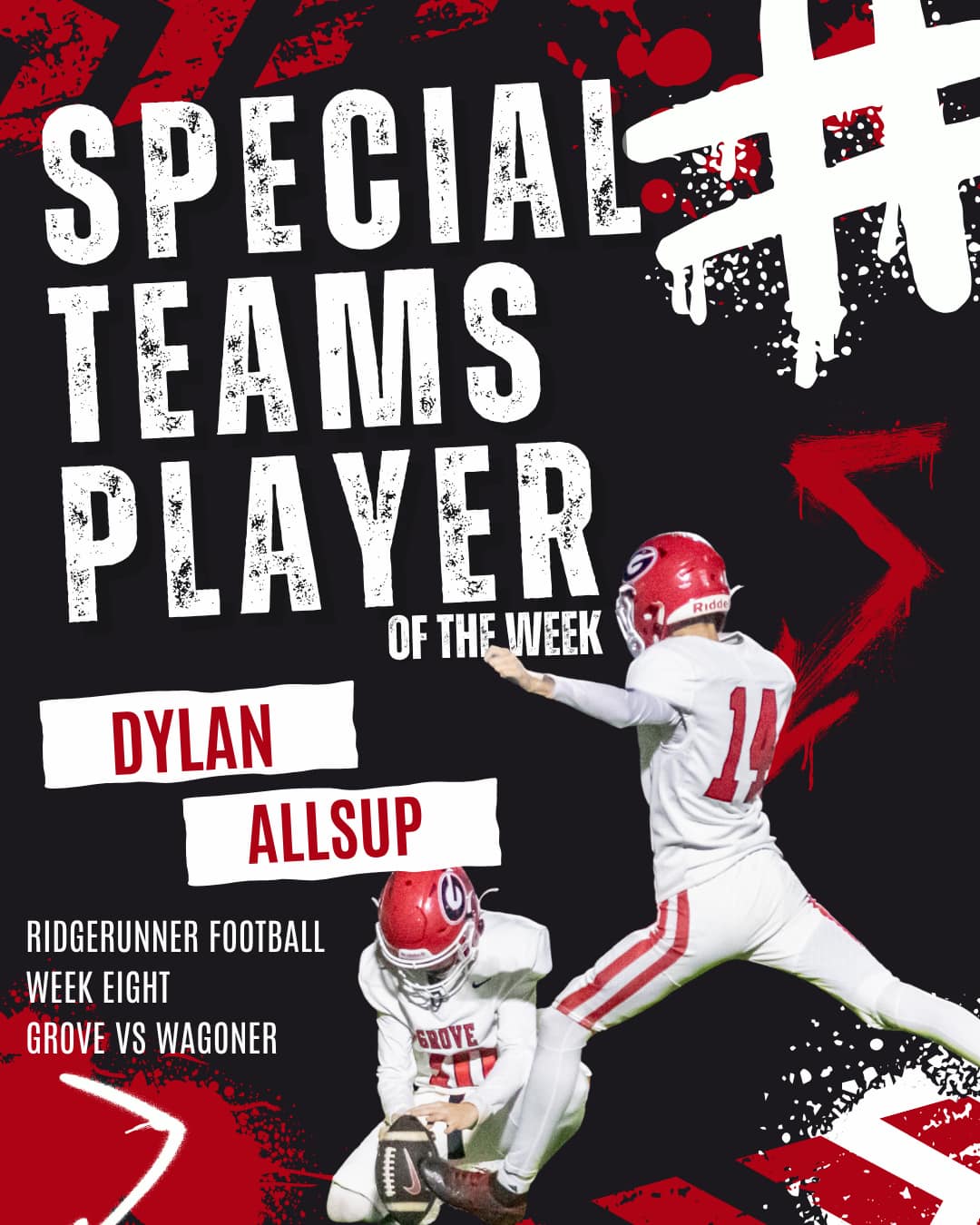 Grove Ridgerunner Football Booster | Coming off a HUGE win over Wagoner ...